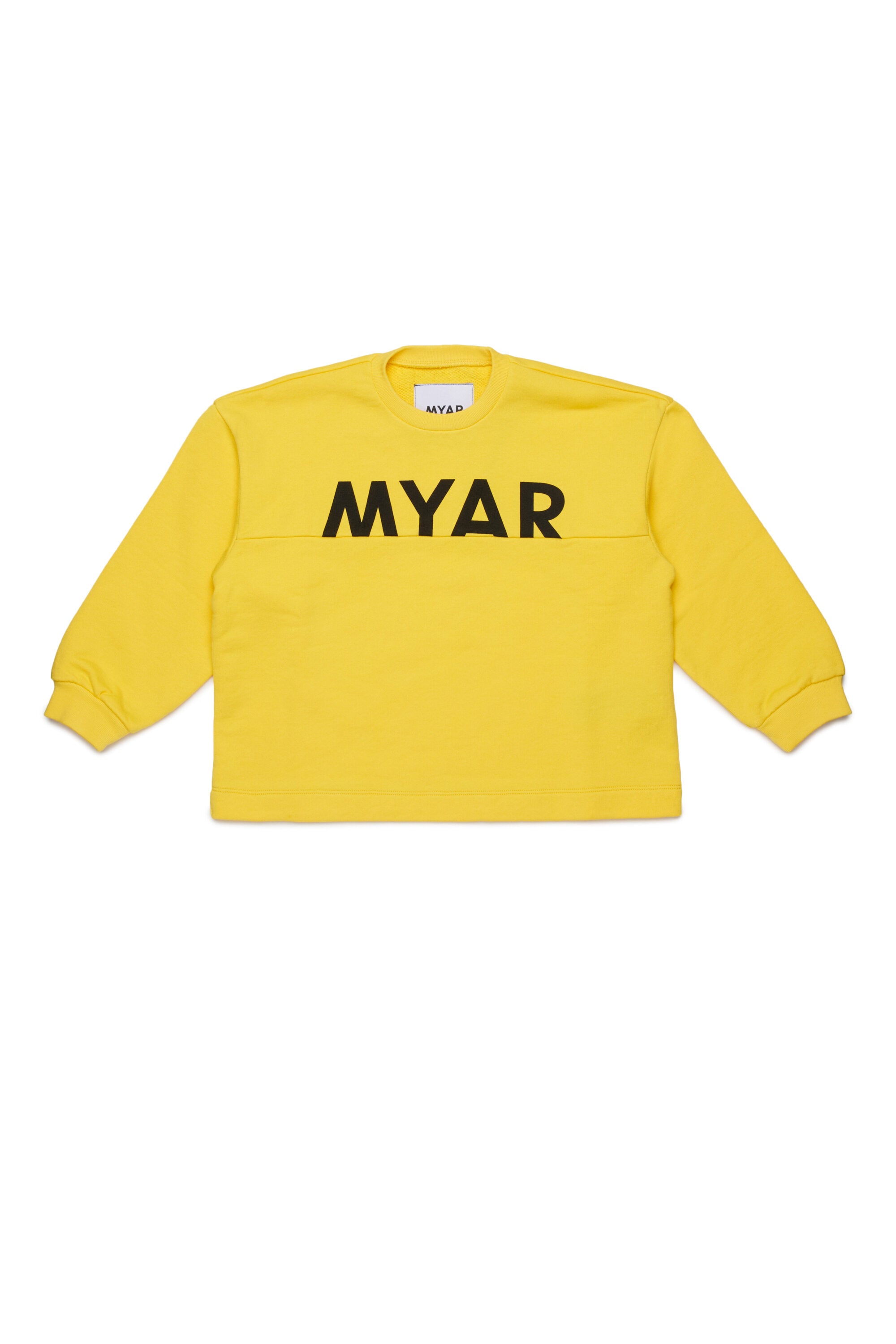 Crew neck sweatshirt with logo