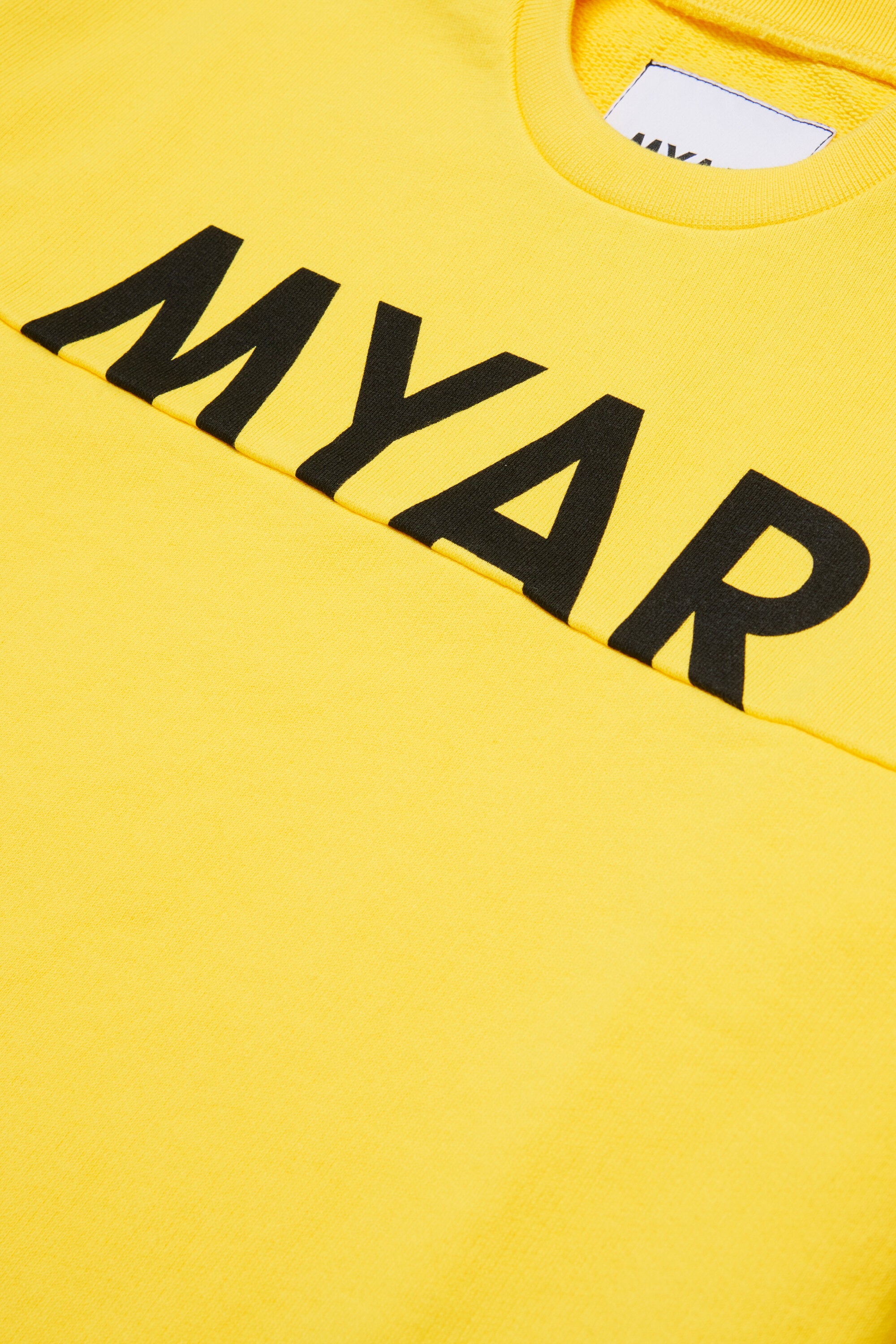 Crew neck sweatshirt with logo