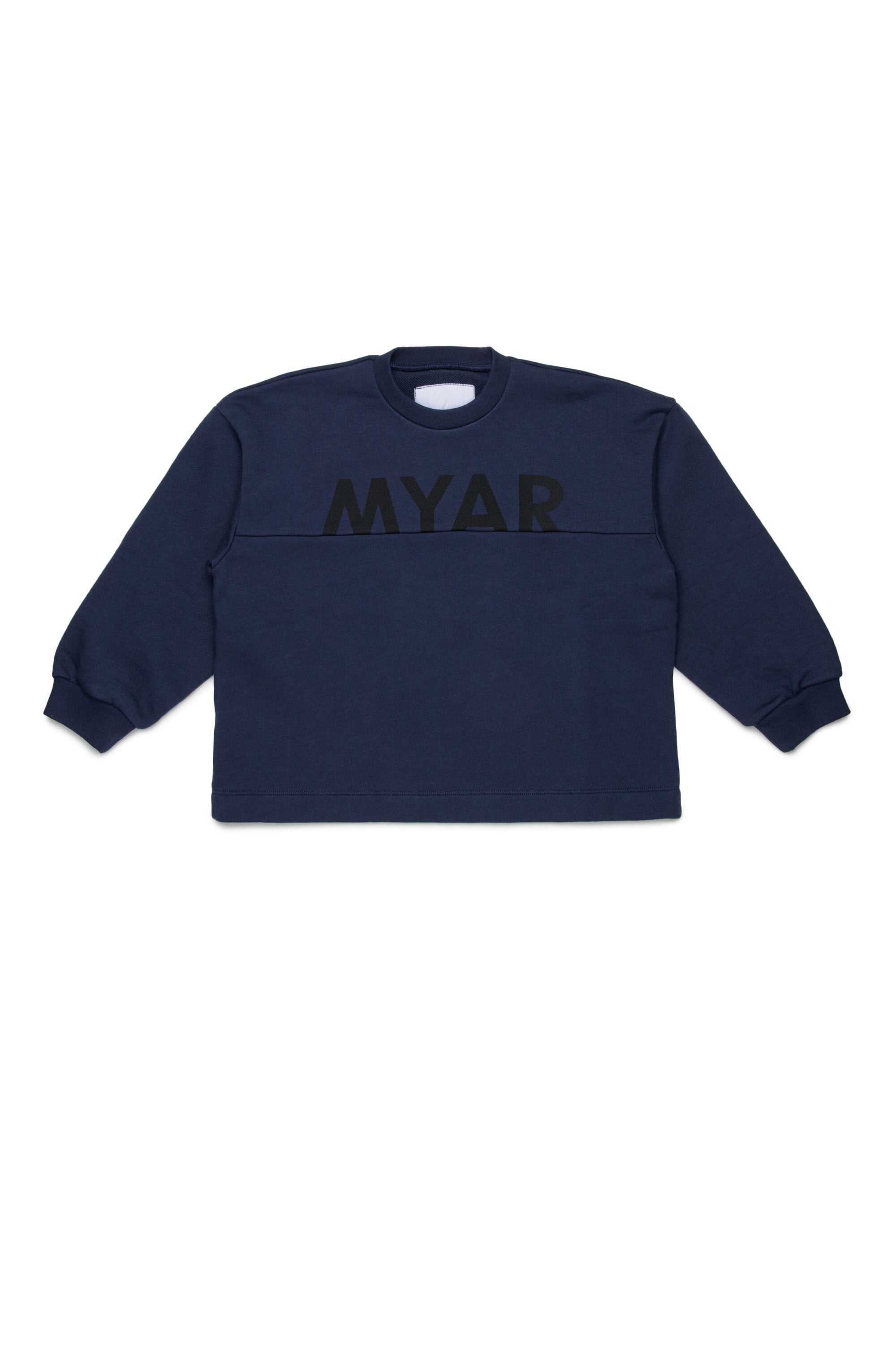 Sudadera con cuello redondo y logo