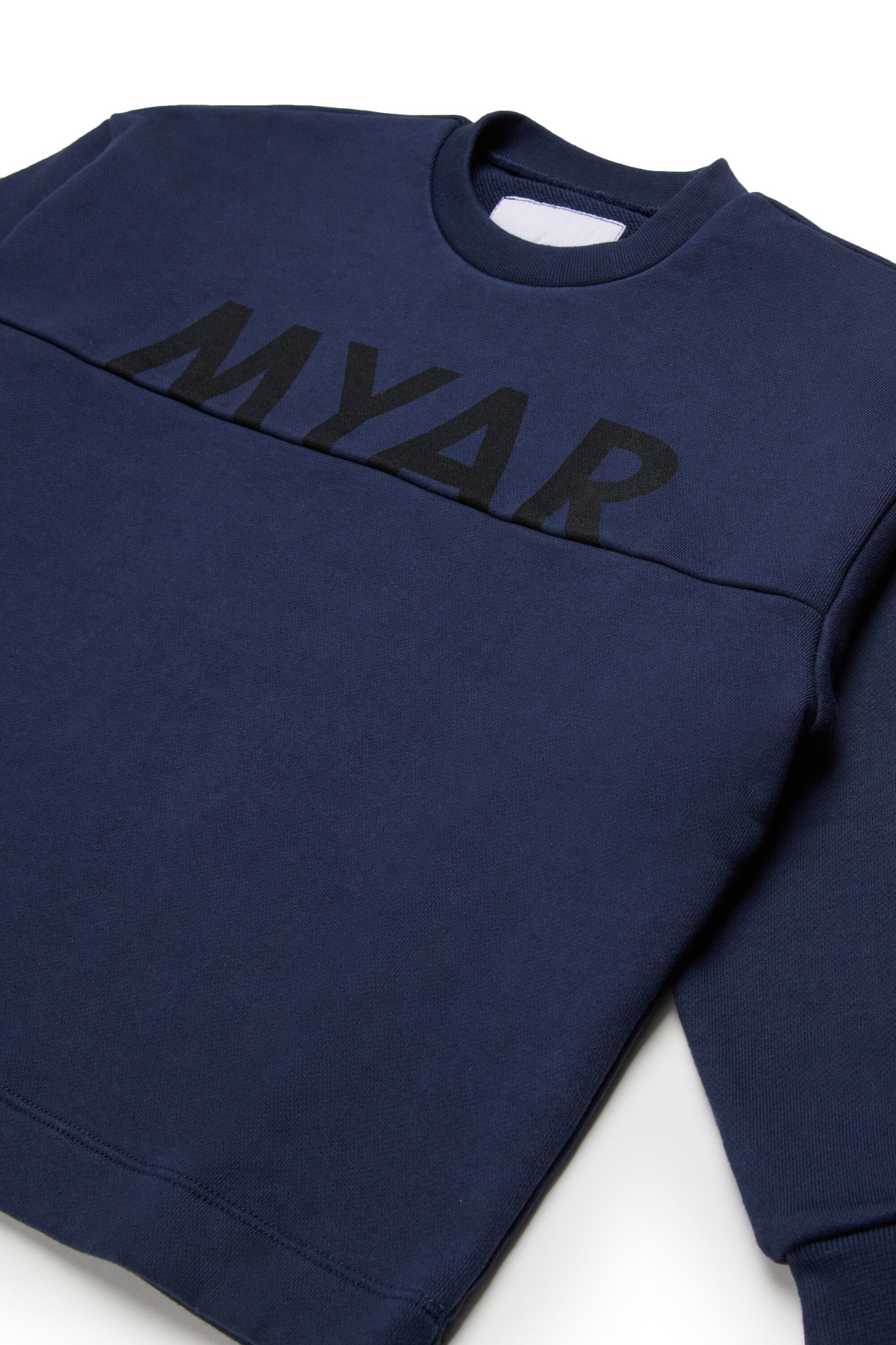 Sudadera con cuello redondo y logo