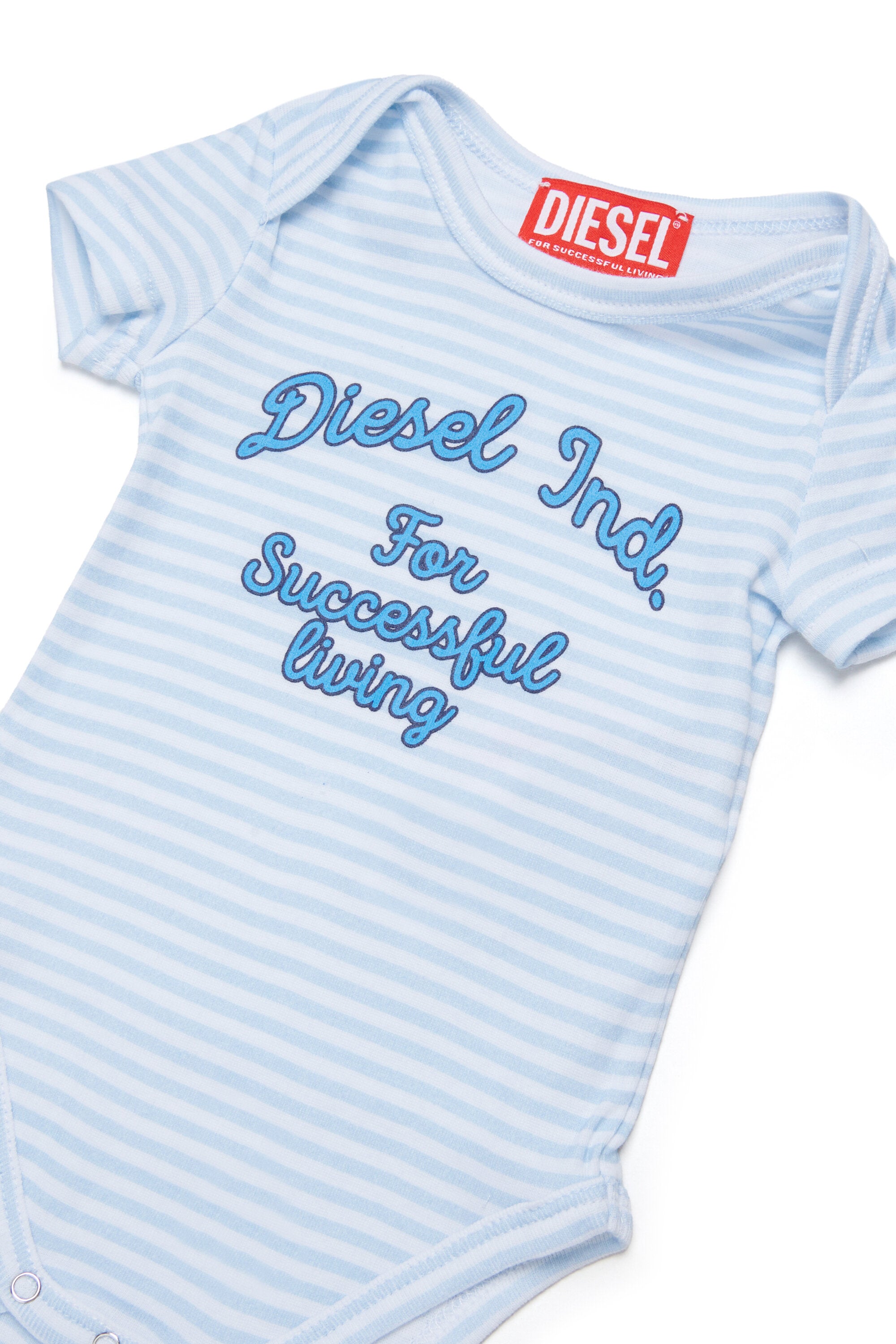 Baby bodysuit with logo