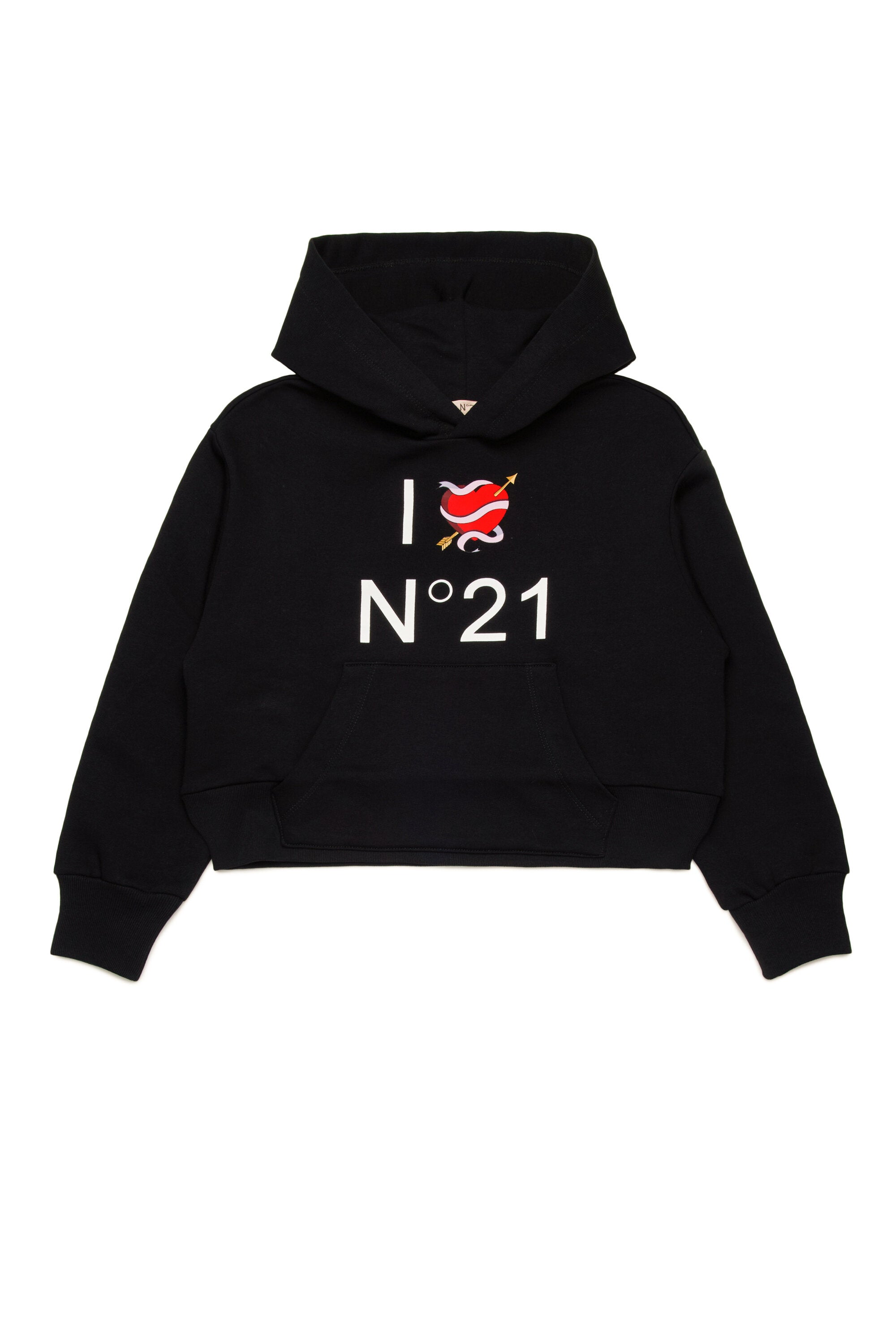 Sudadera con motivos I Love N°21