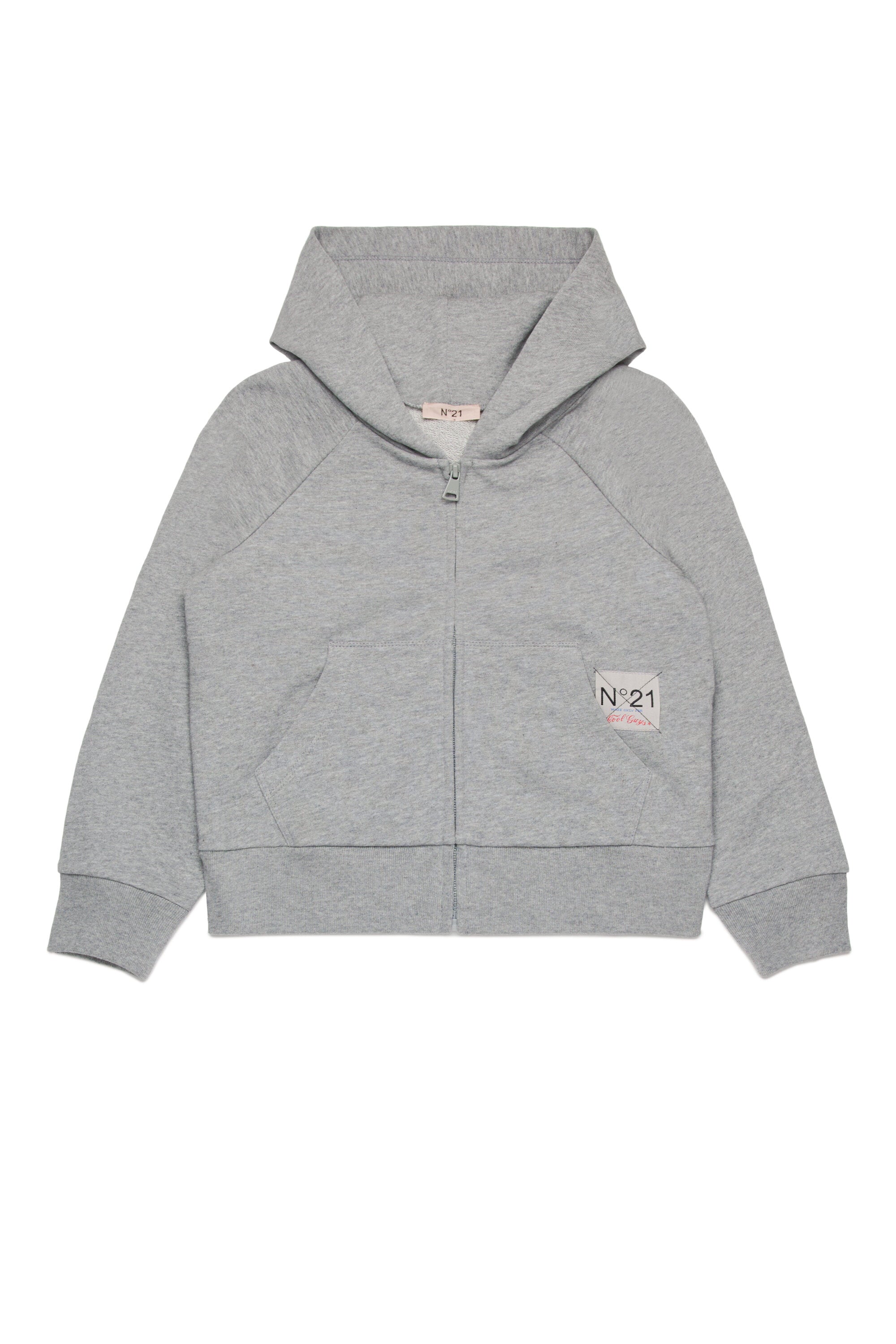 Full-zip sweatshirt with sequin Palm