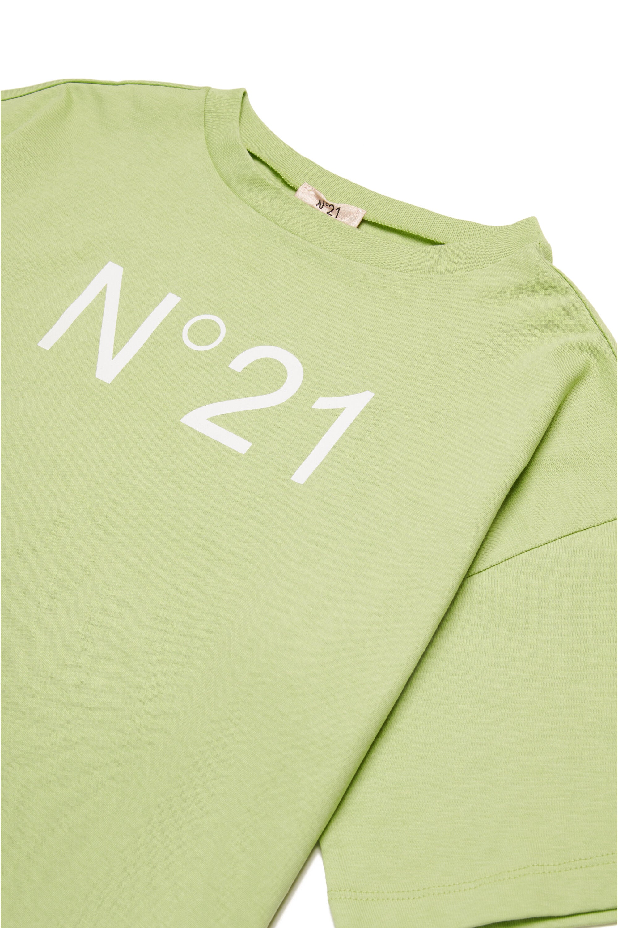 Vestido de playa de jersey con marca