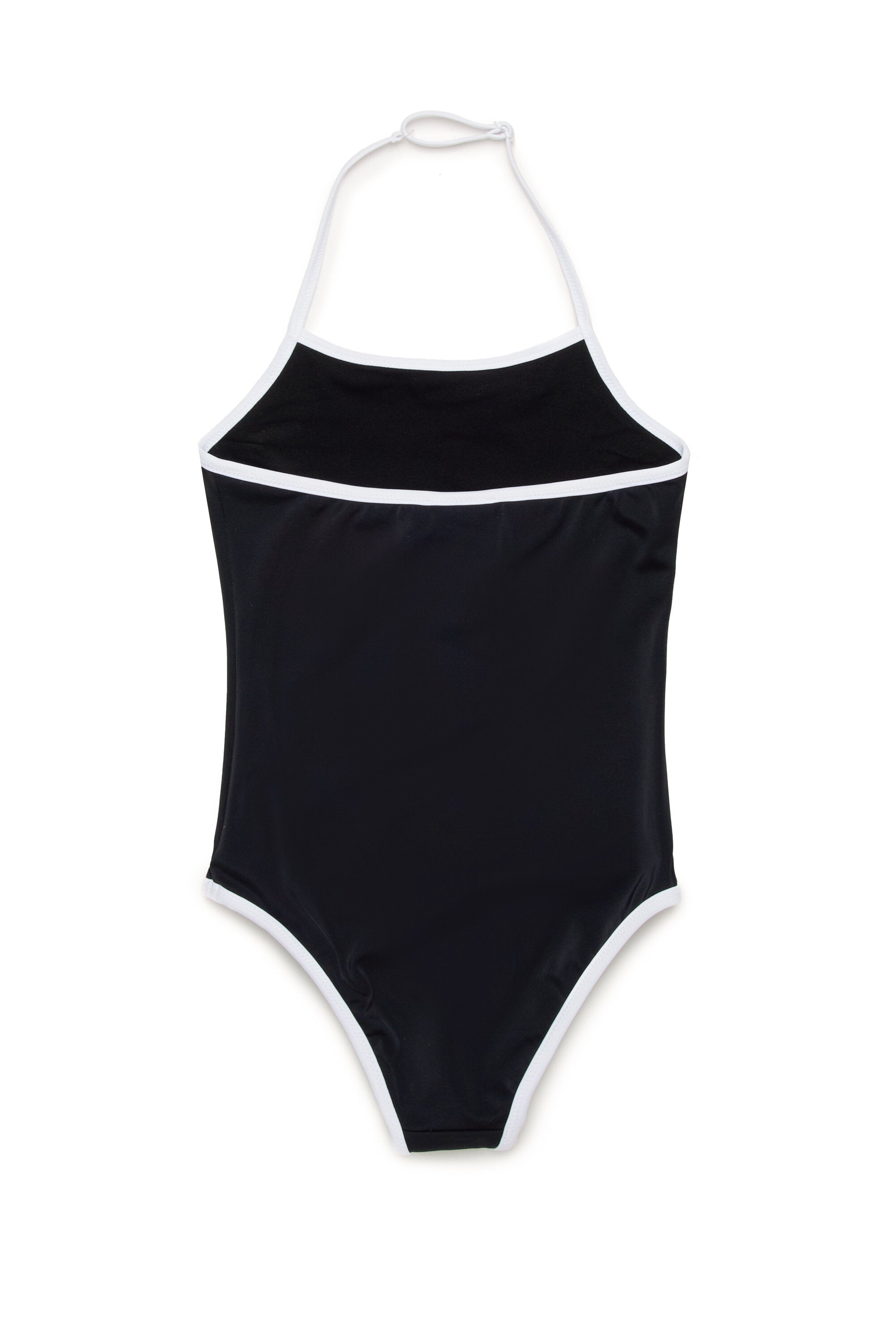 One-piece branded swimsuit