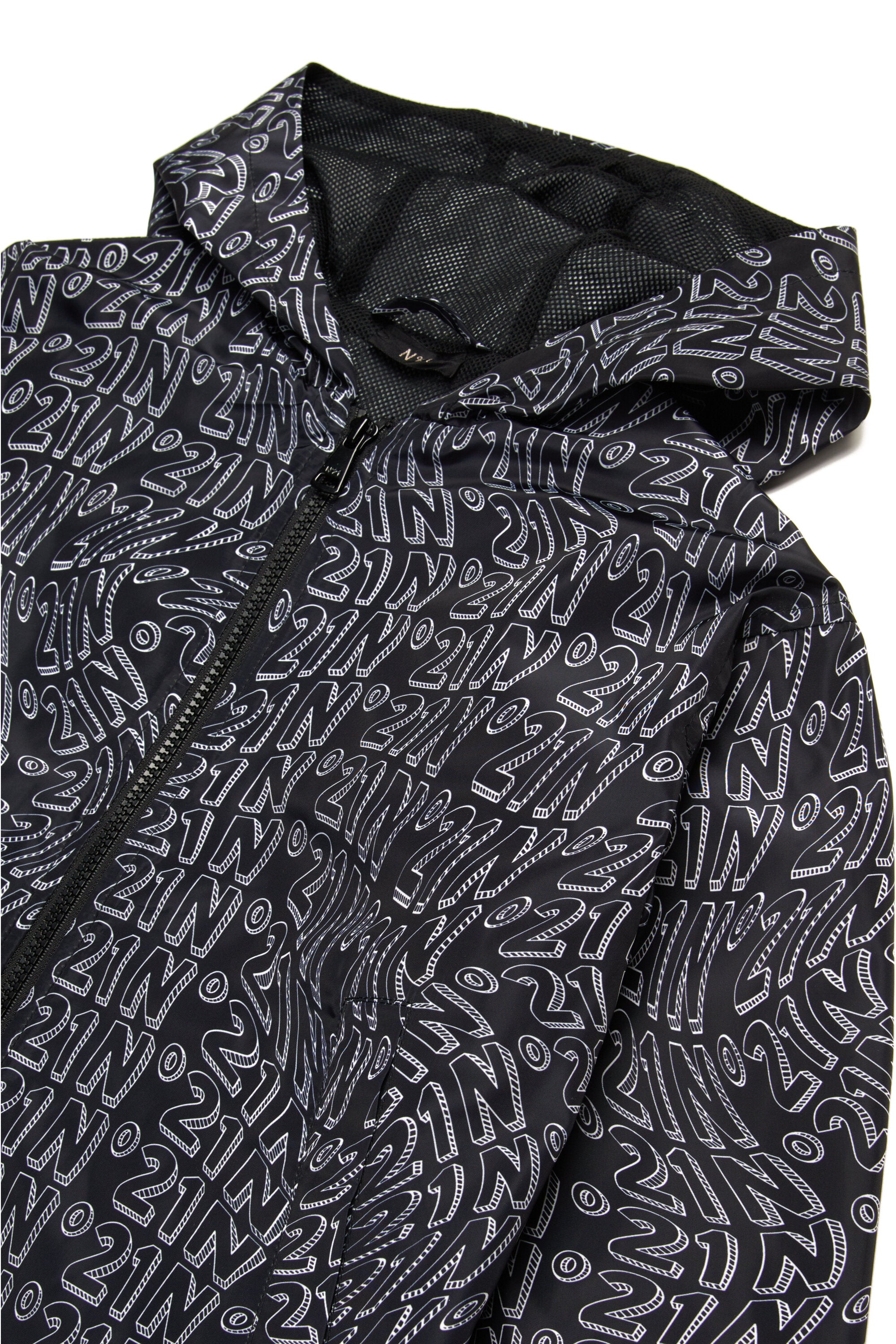 Chaqueta cortavientos Allover Glitch