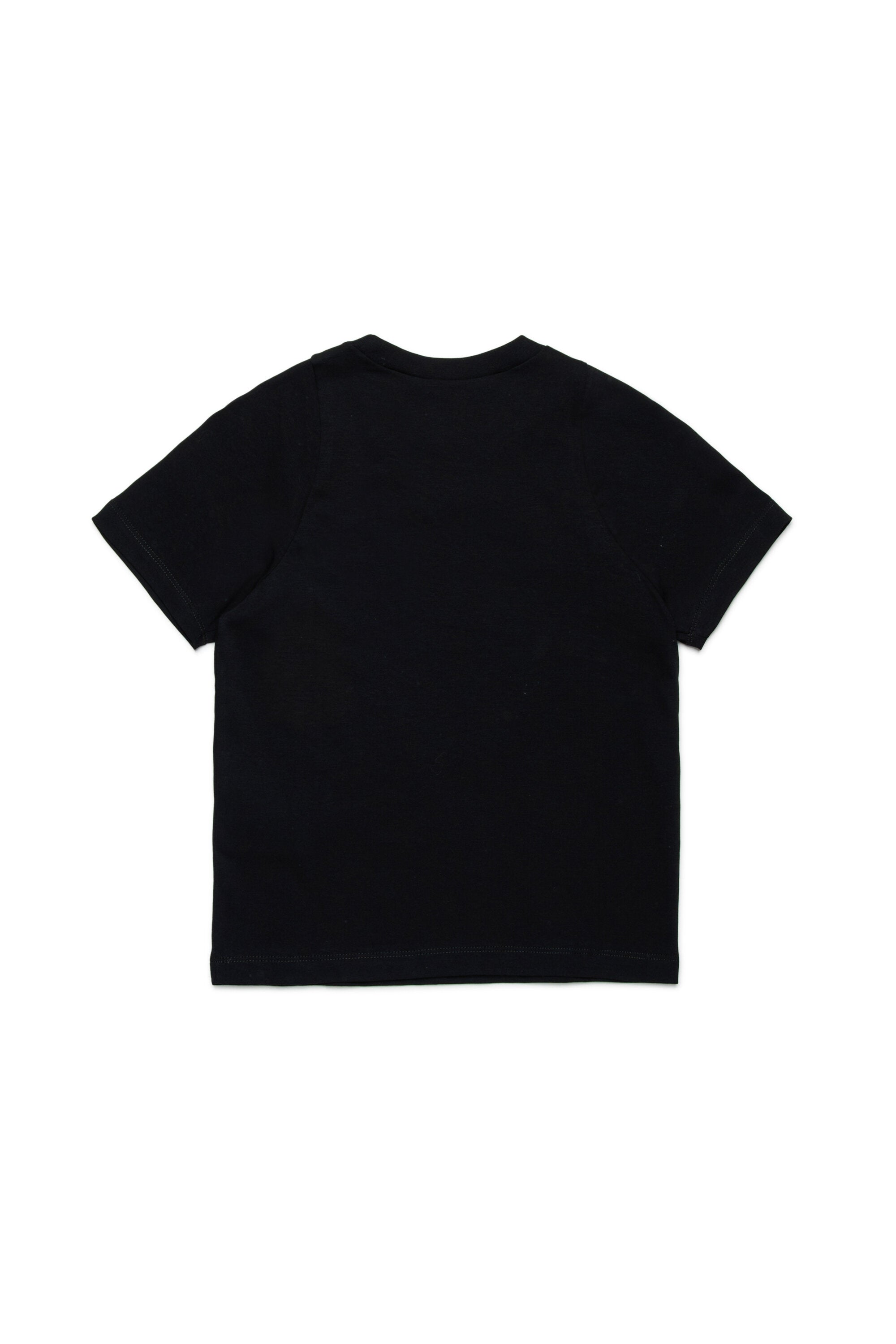 Cotton jersey T-shirt with cursive logo