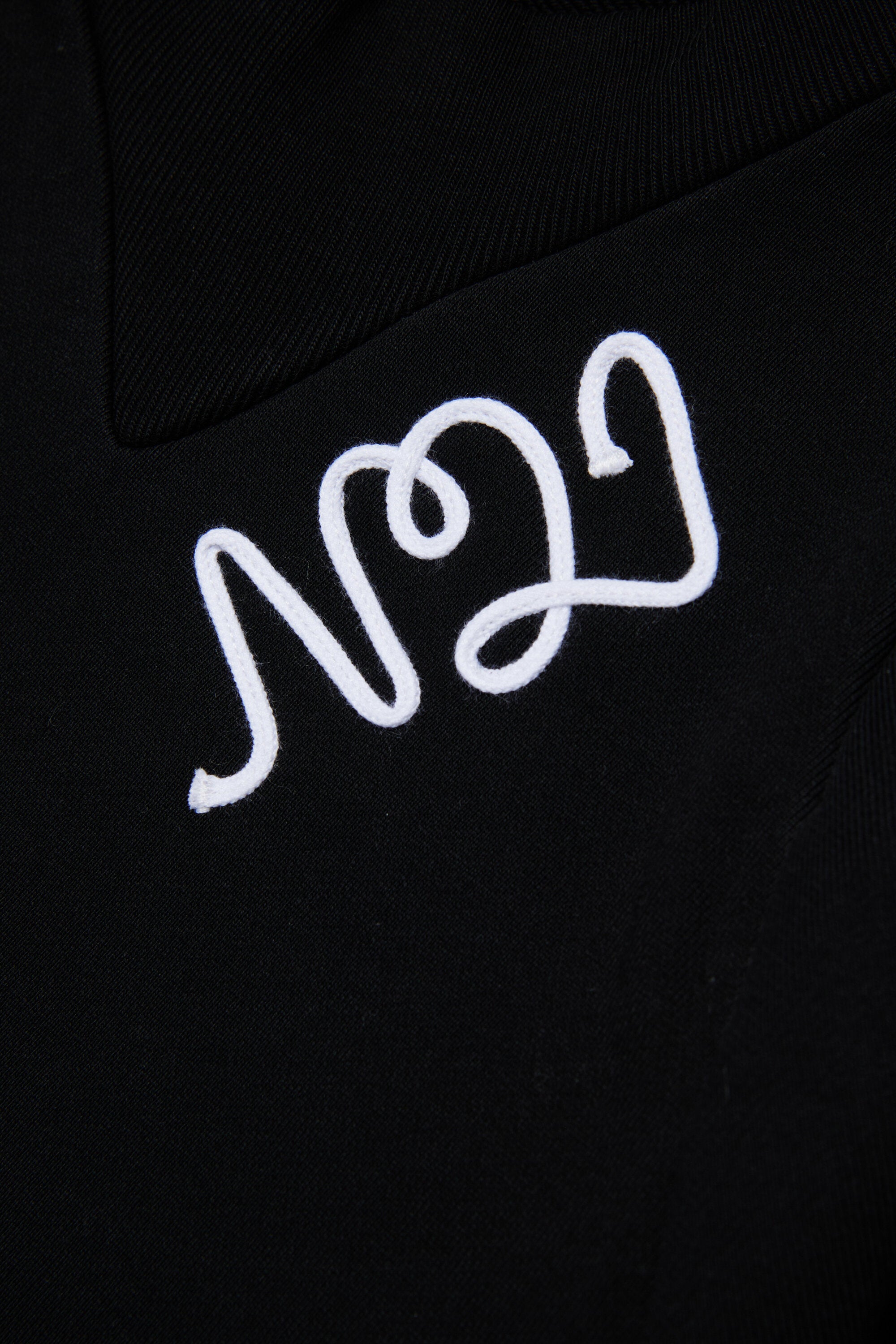 Vestido maxi sudadera con logo cursiva