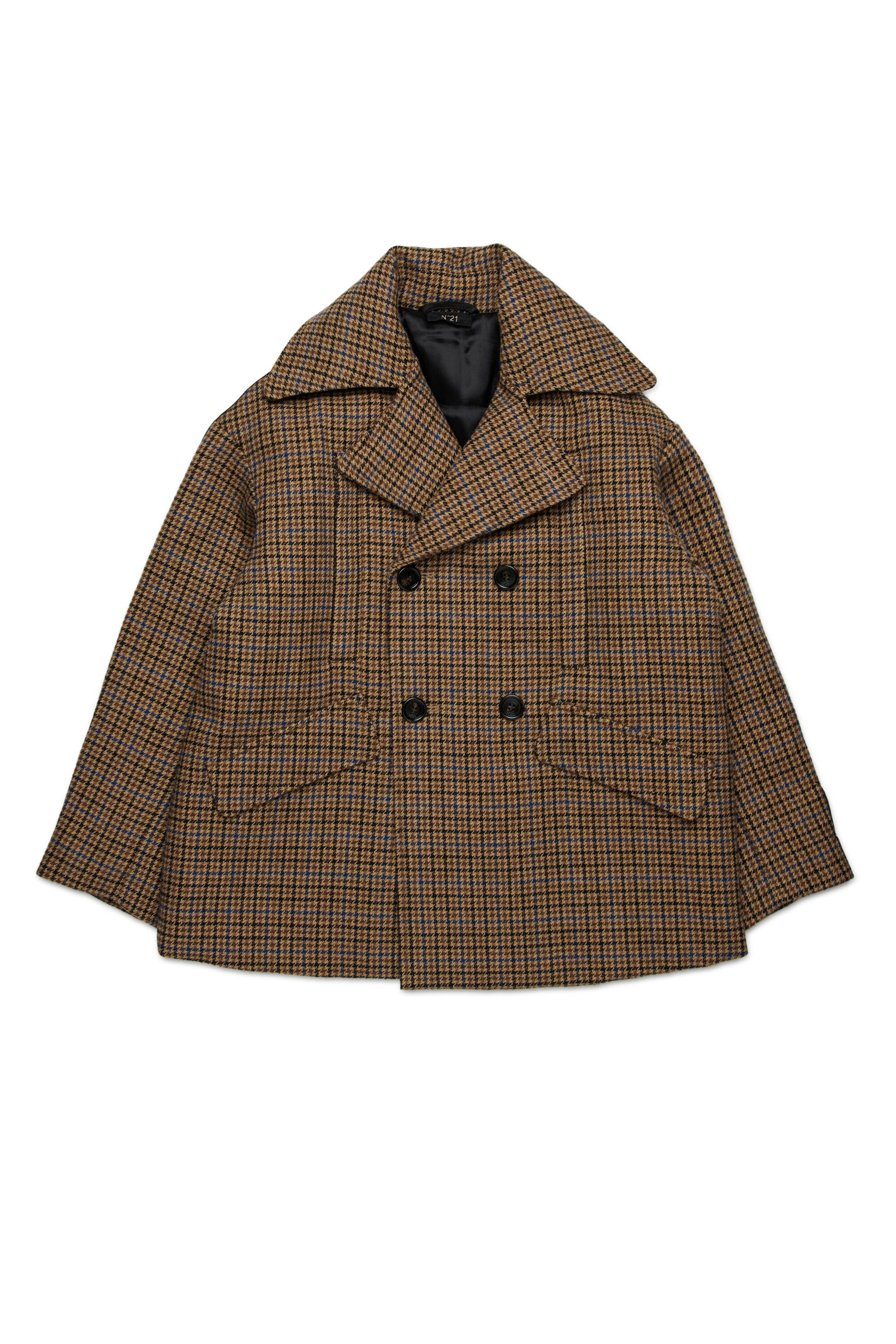 Abrigo caban Harris Tweed