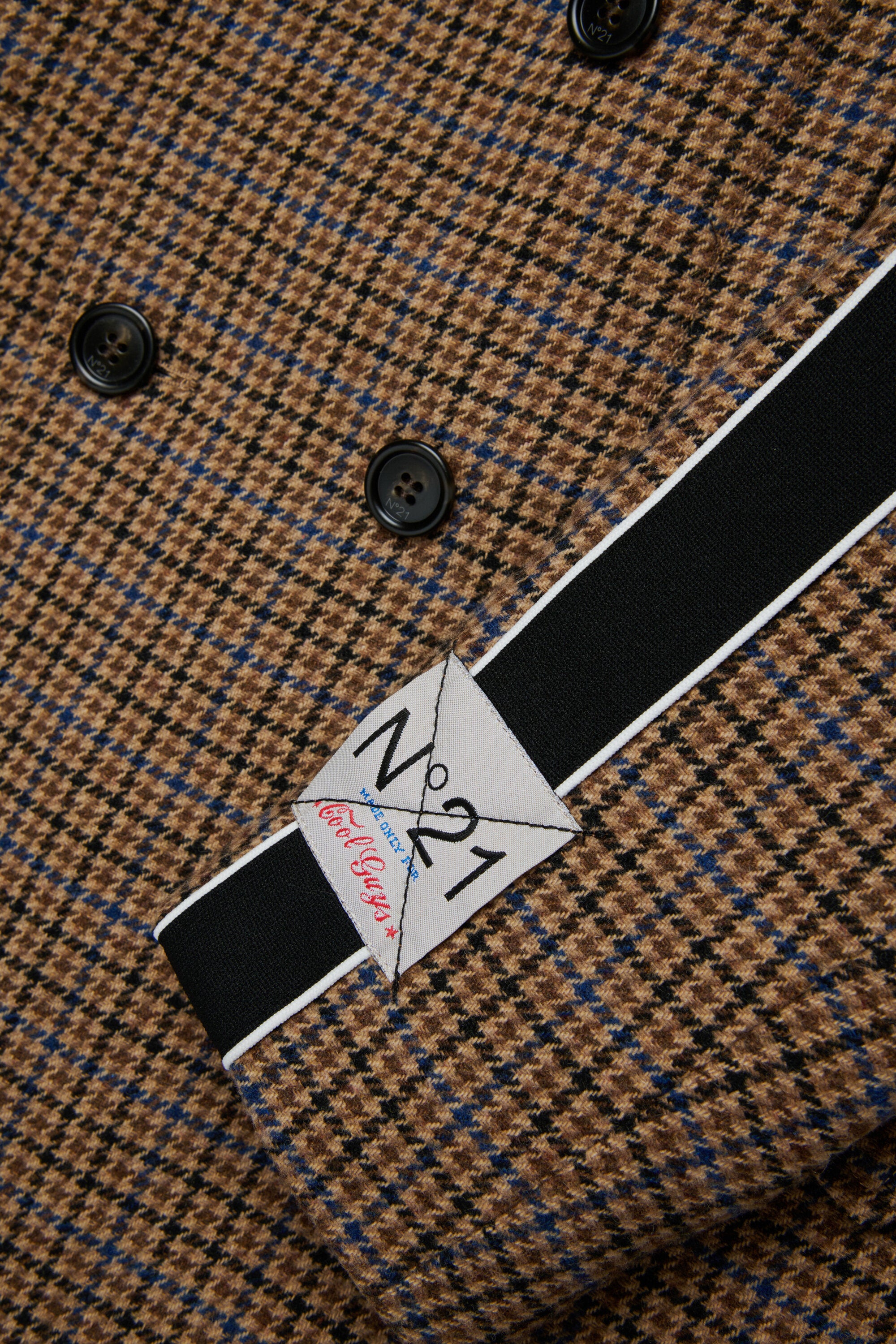 Abrigo caban Harris Tweed