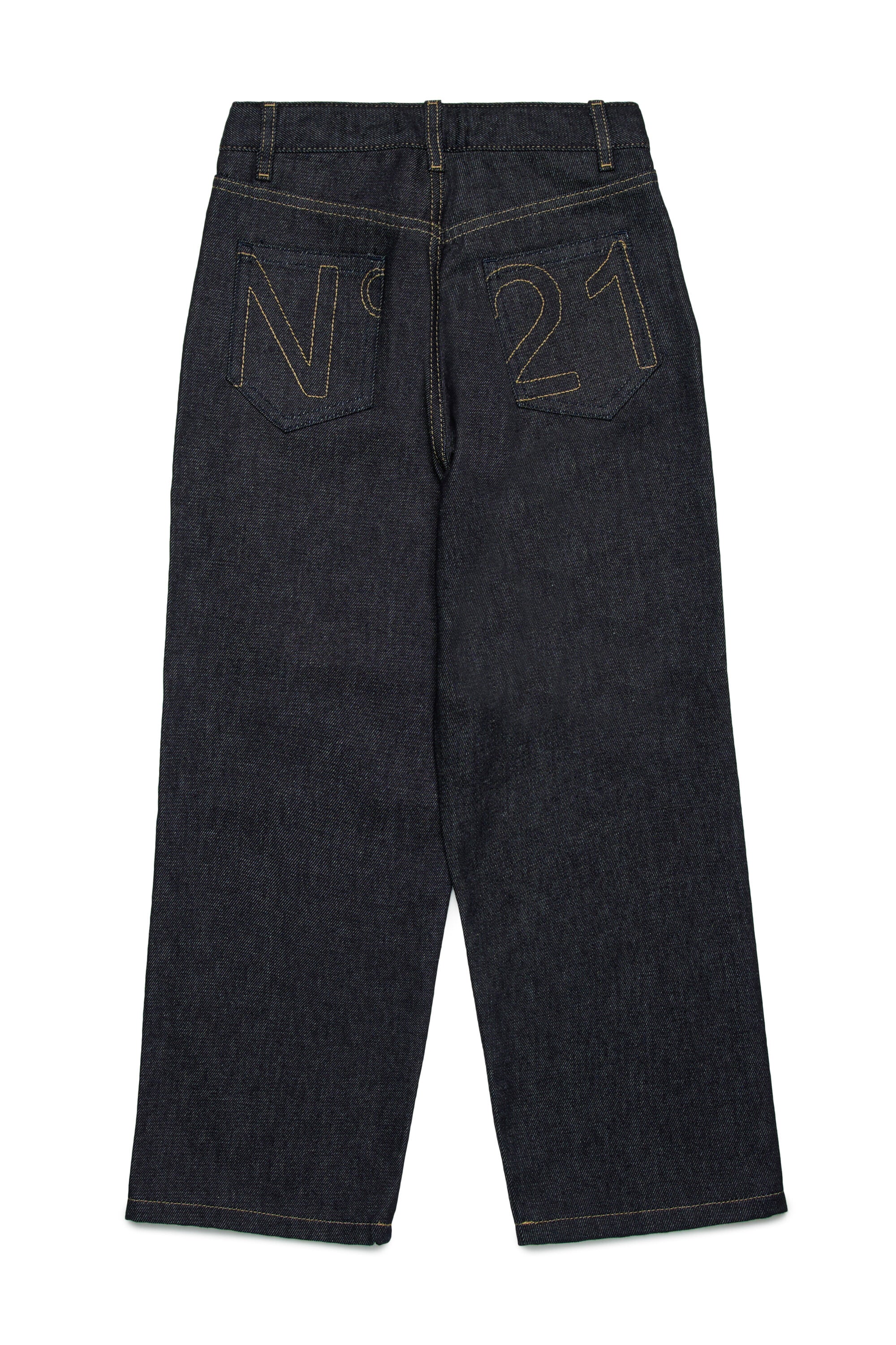 Vaqueros relaxed dark denim