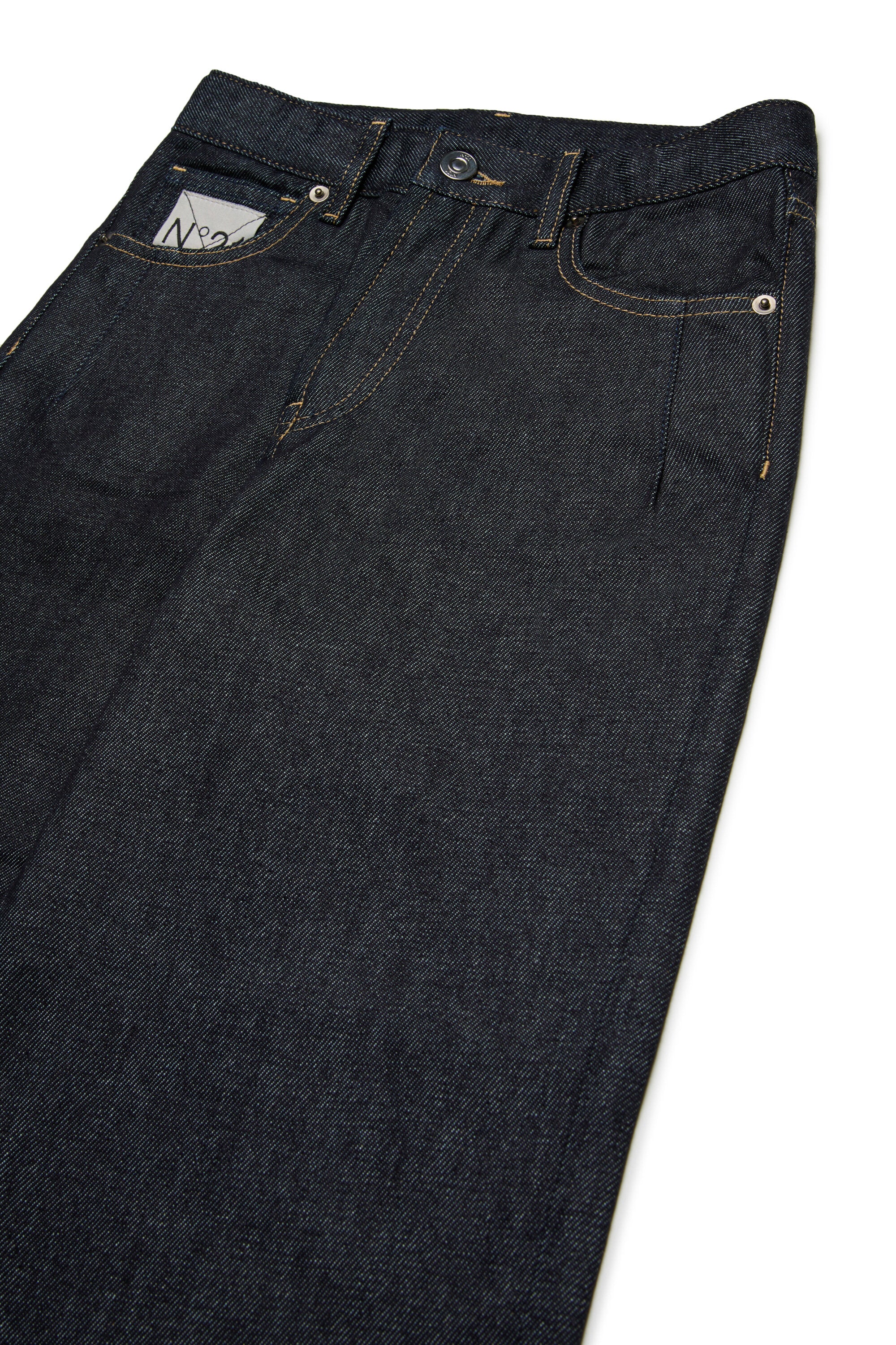 Vaqueros relaxed dark denim