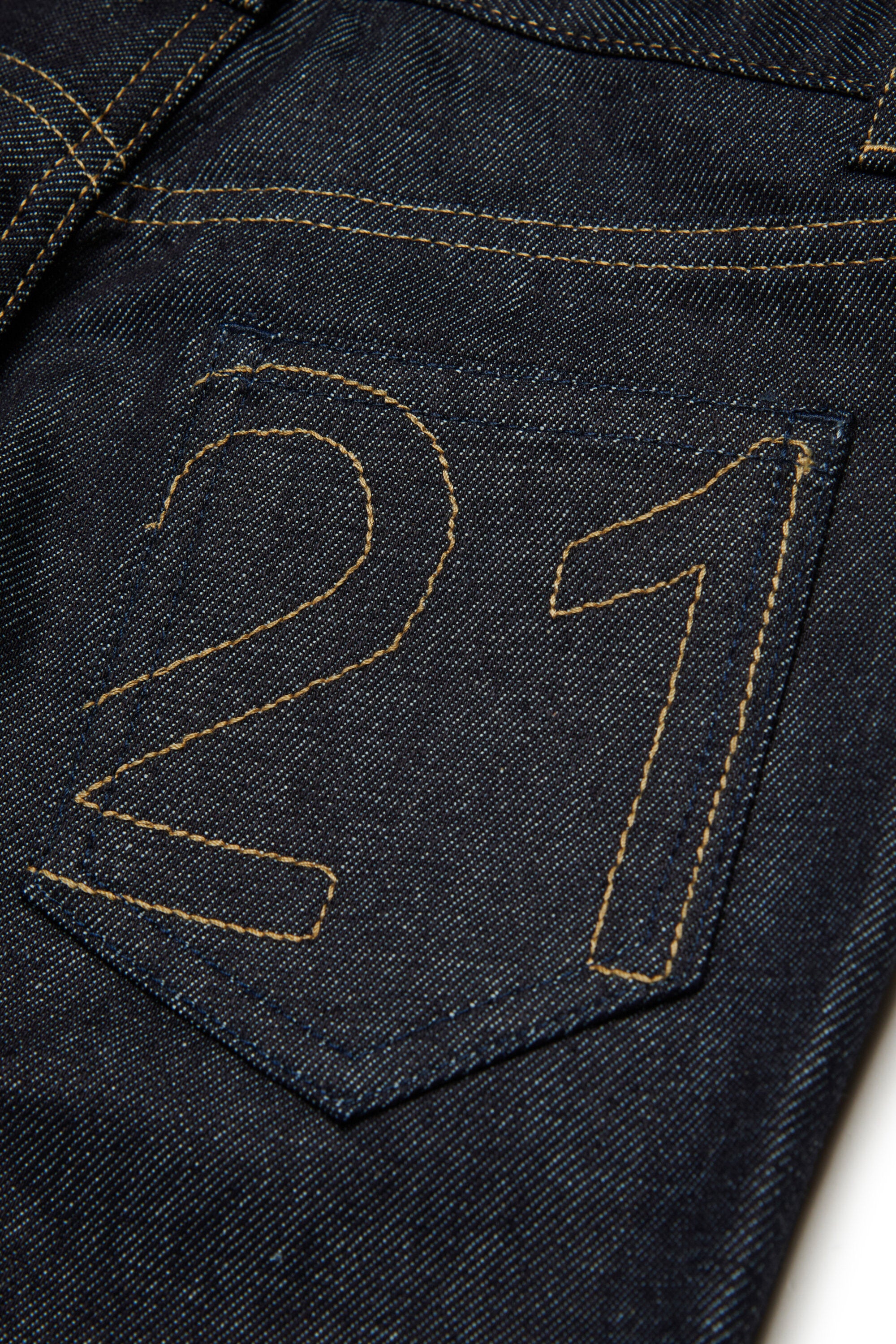 Vaqueros relaxed dark denim
