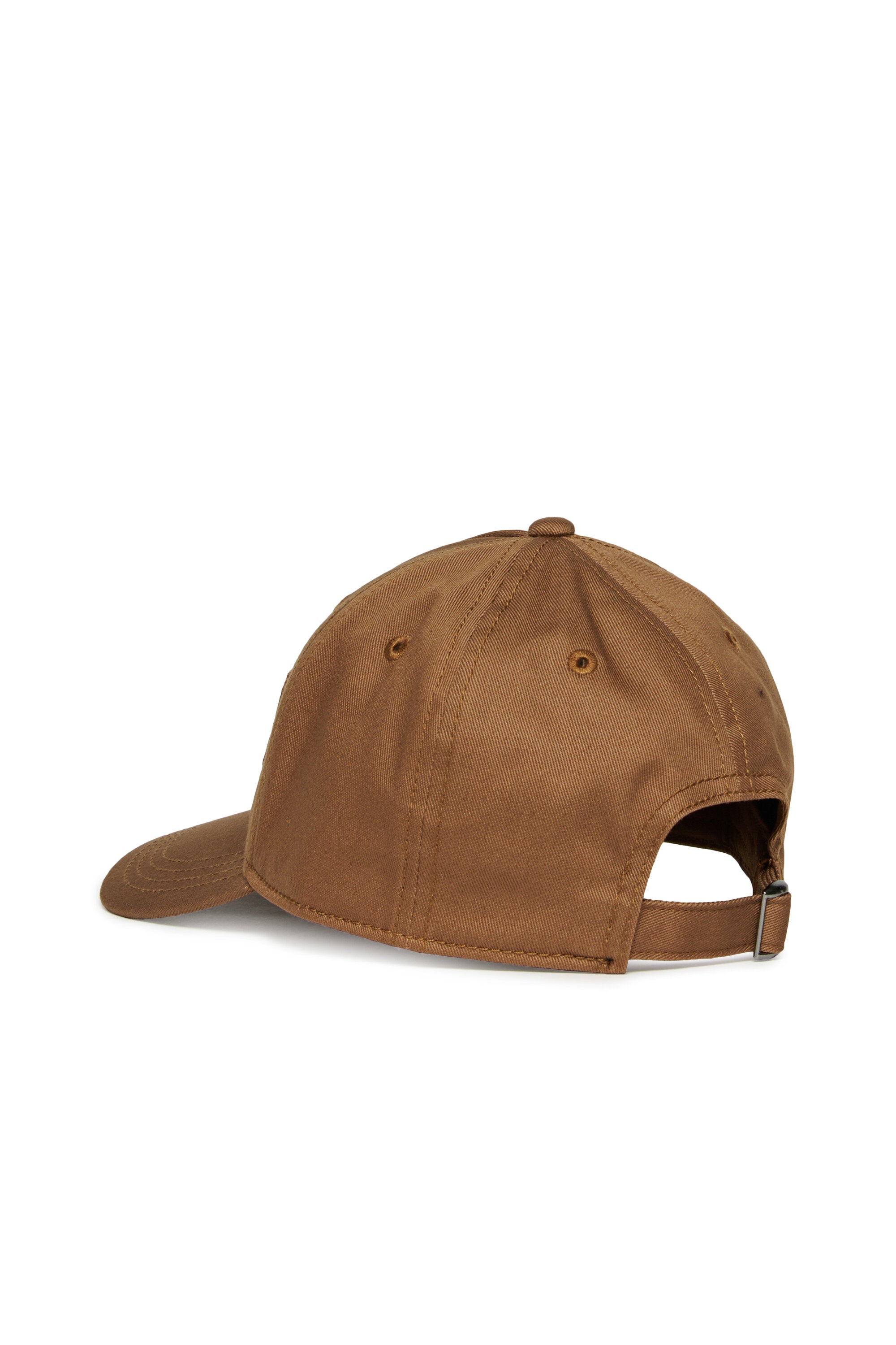 Branded gabardine baseball cap
