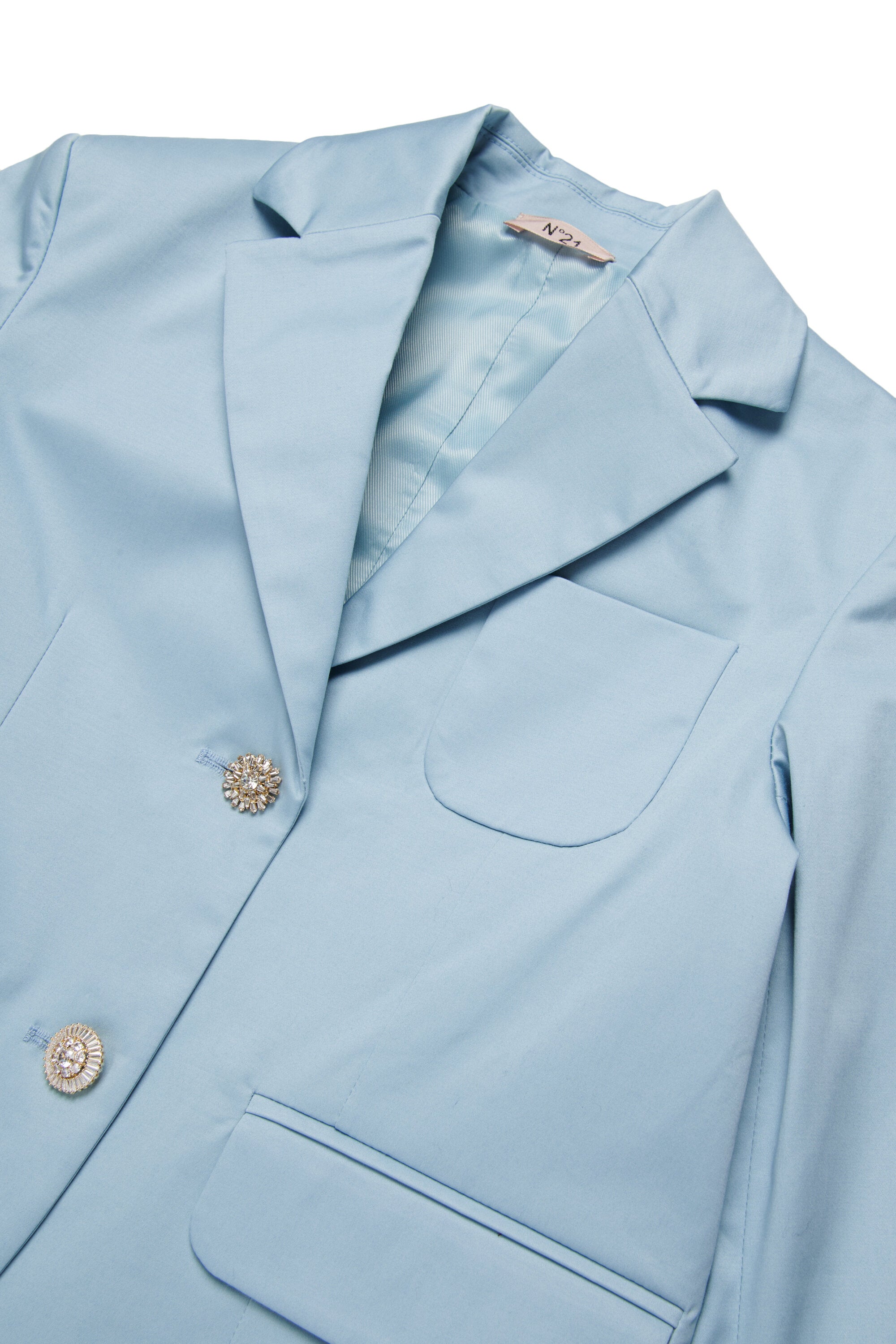 Blazer con detalles joya