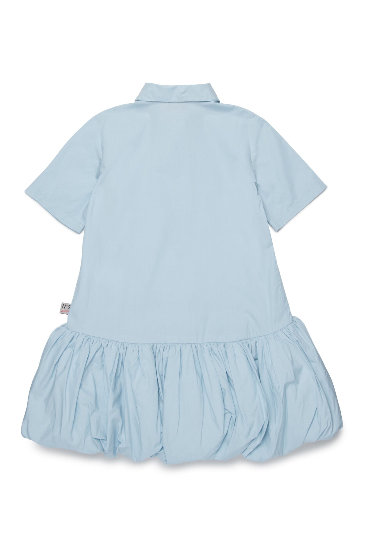 Vestido camisero con logo