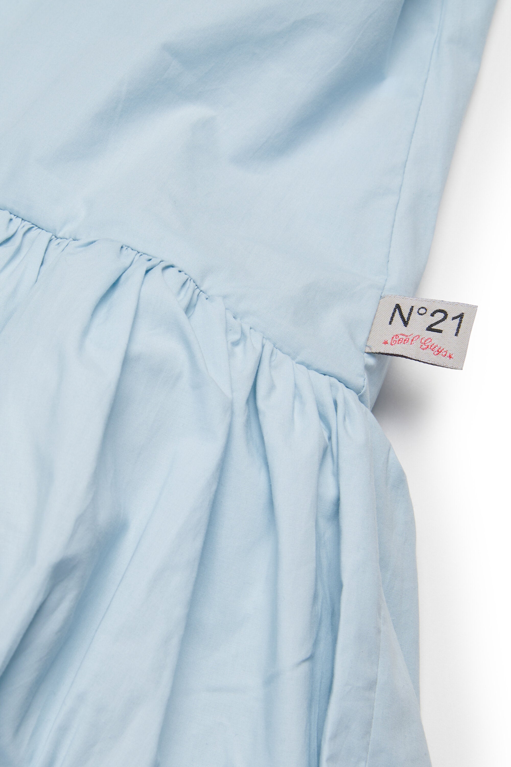 Vestido camisero con logo