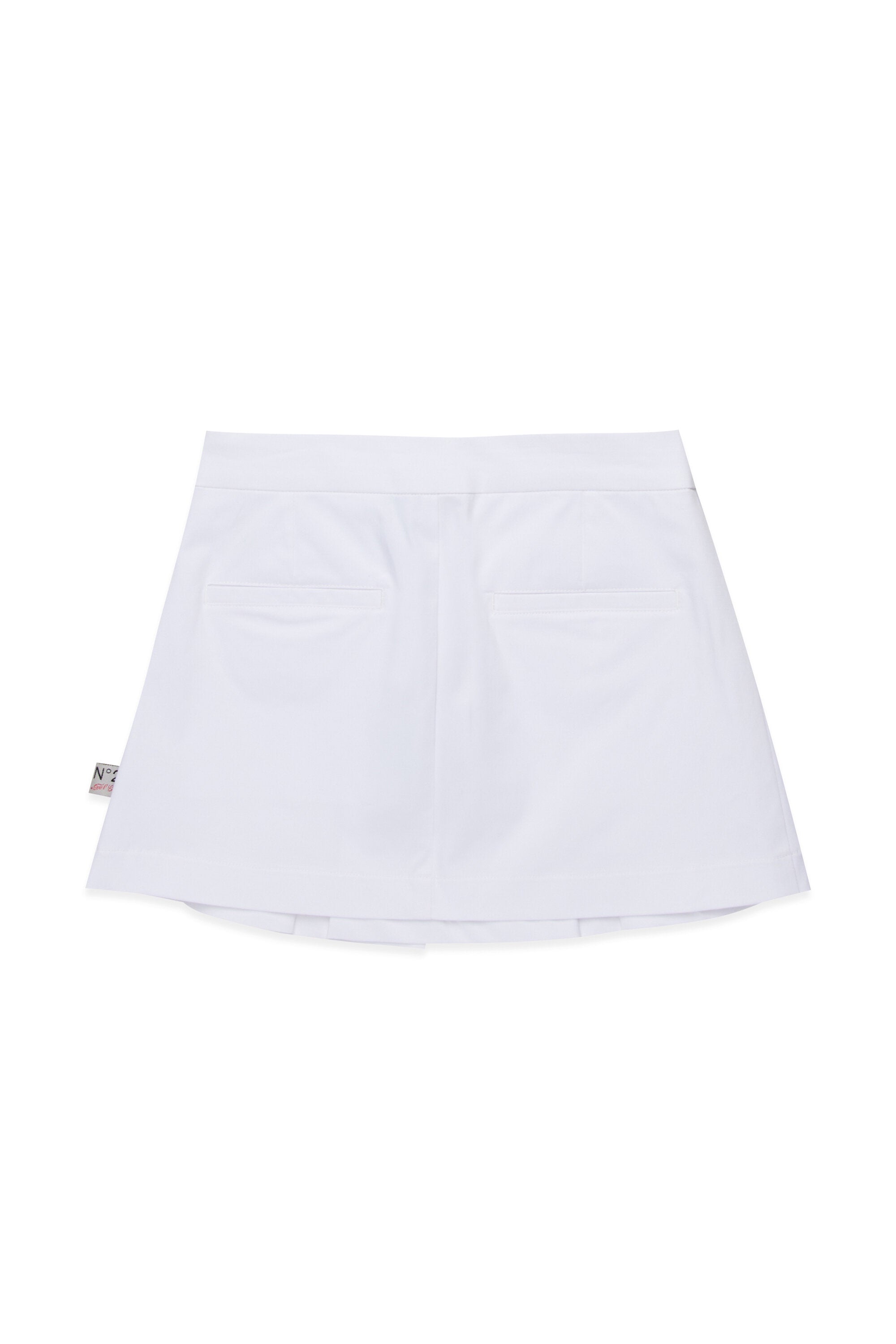 Minifalda con botones decorativos