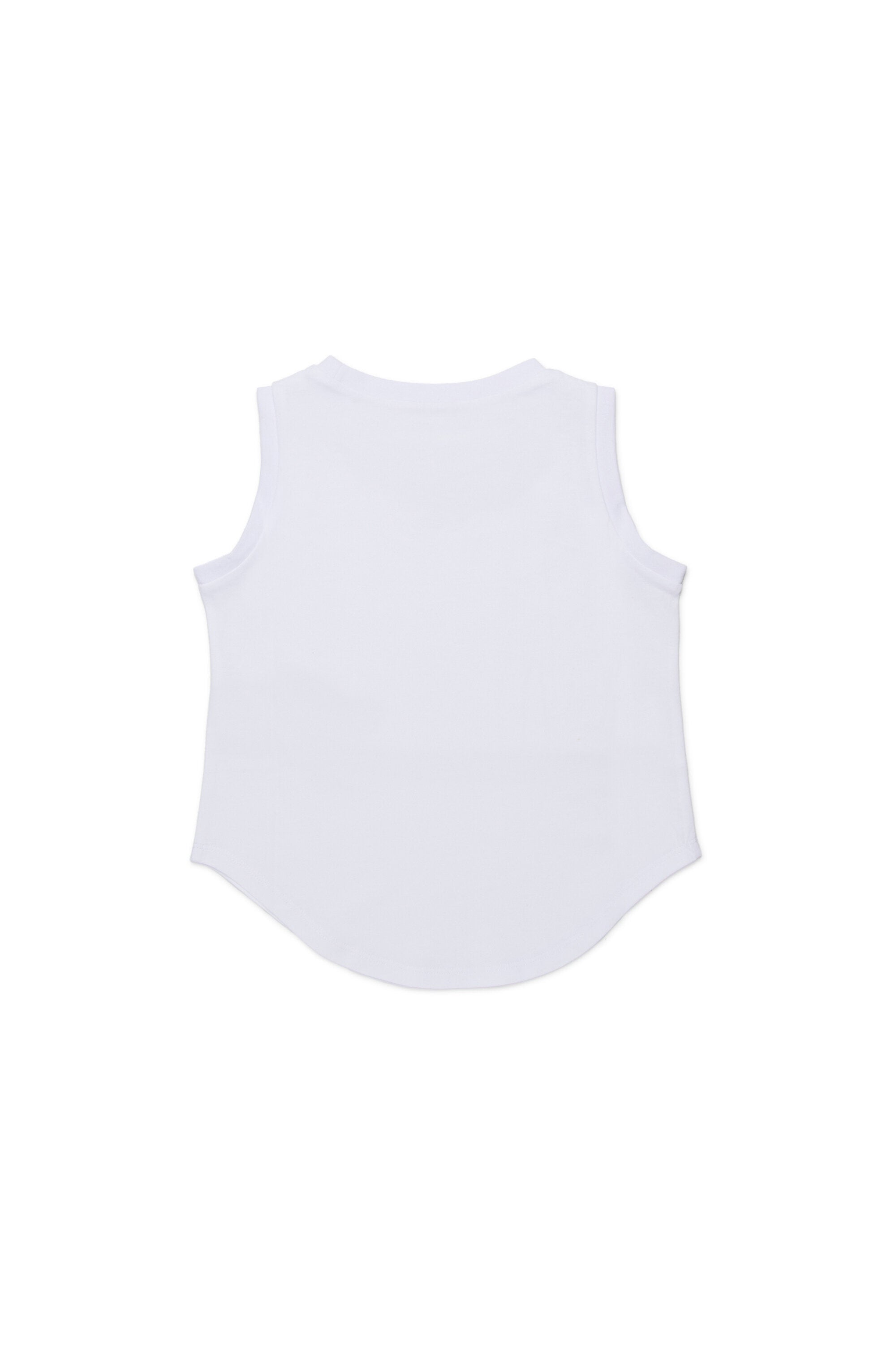 Camiseta sin mangas con logo