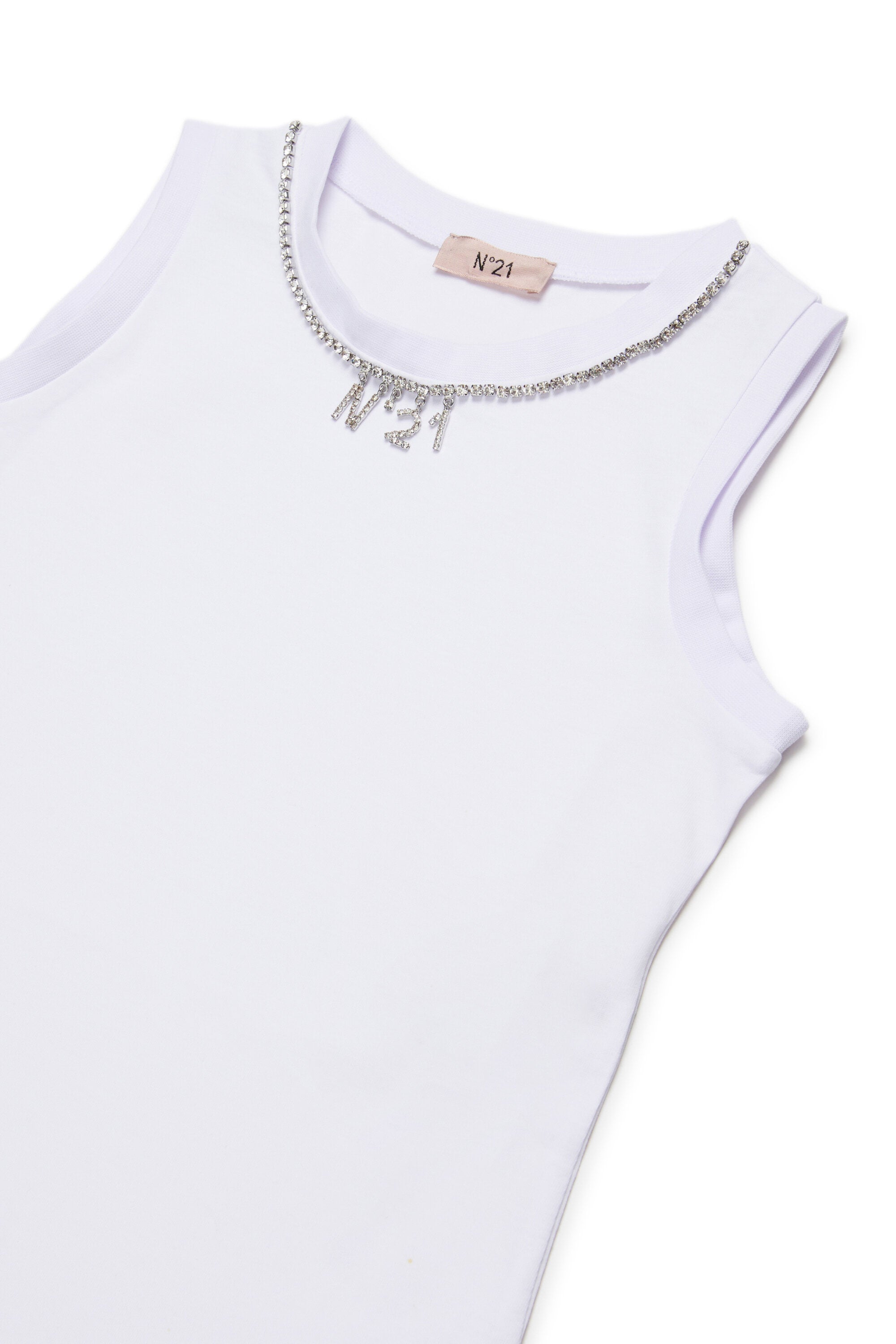 Camiseta sin mangas con logo