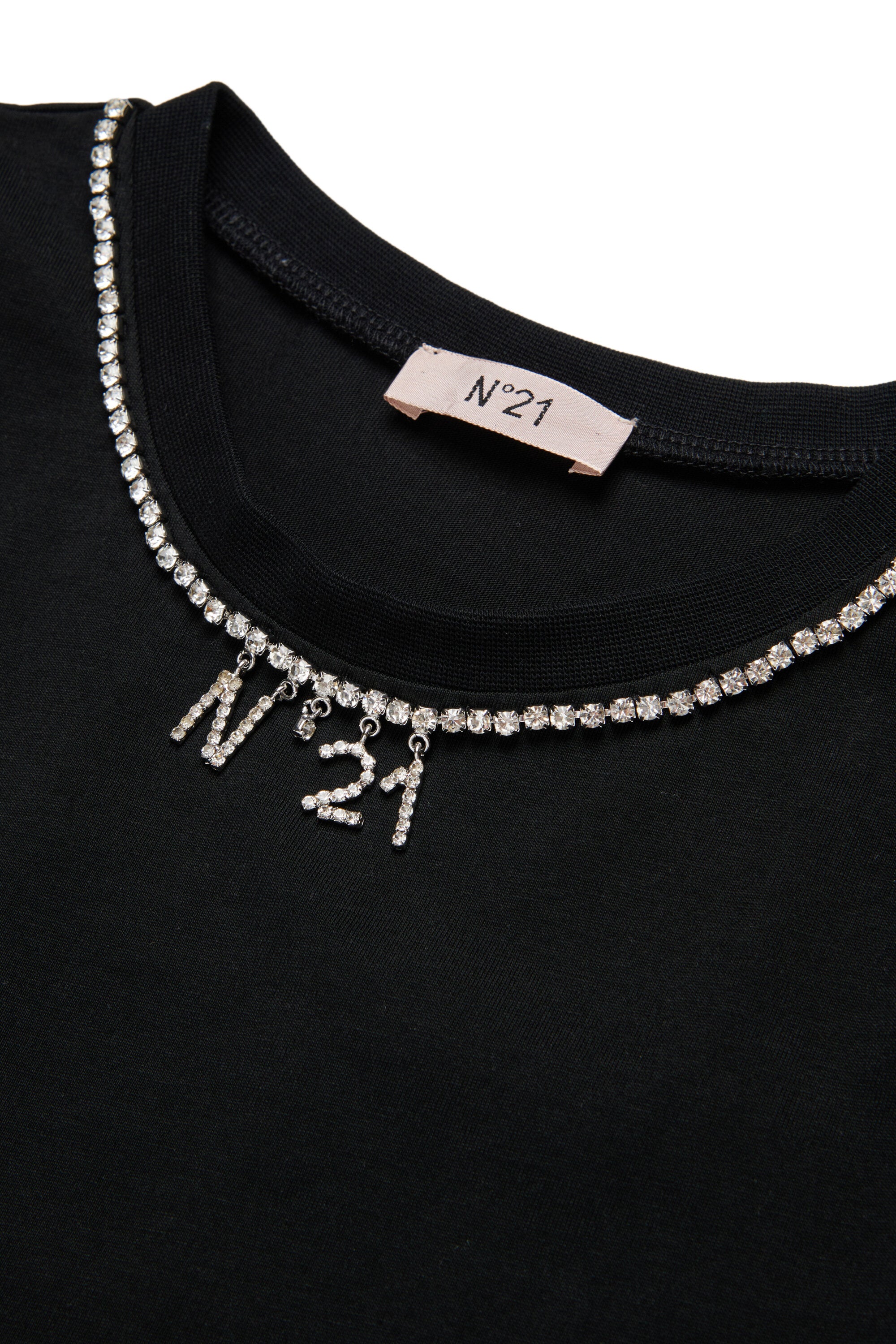 Sleeveless T-shirt with logo