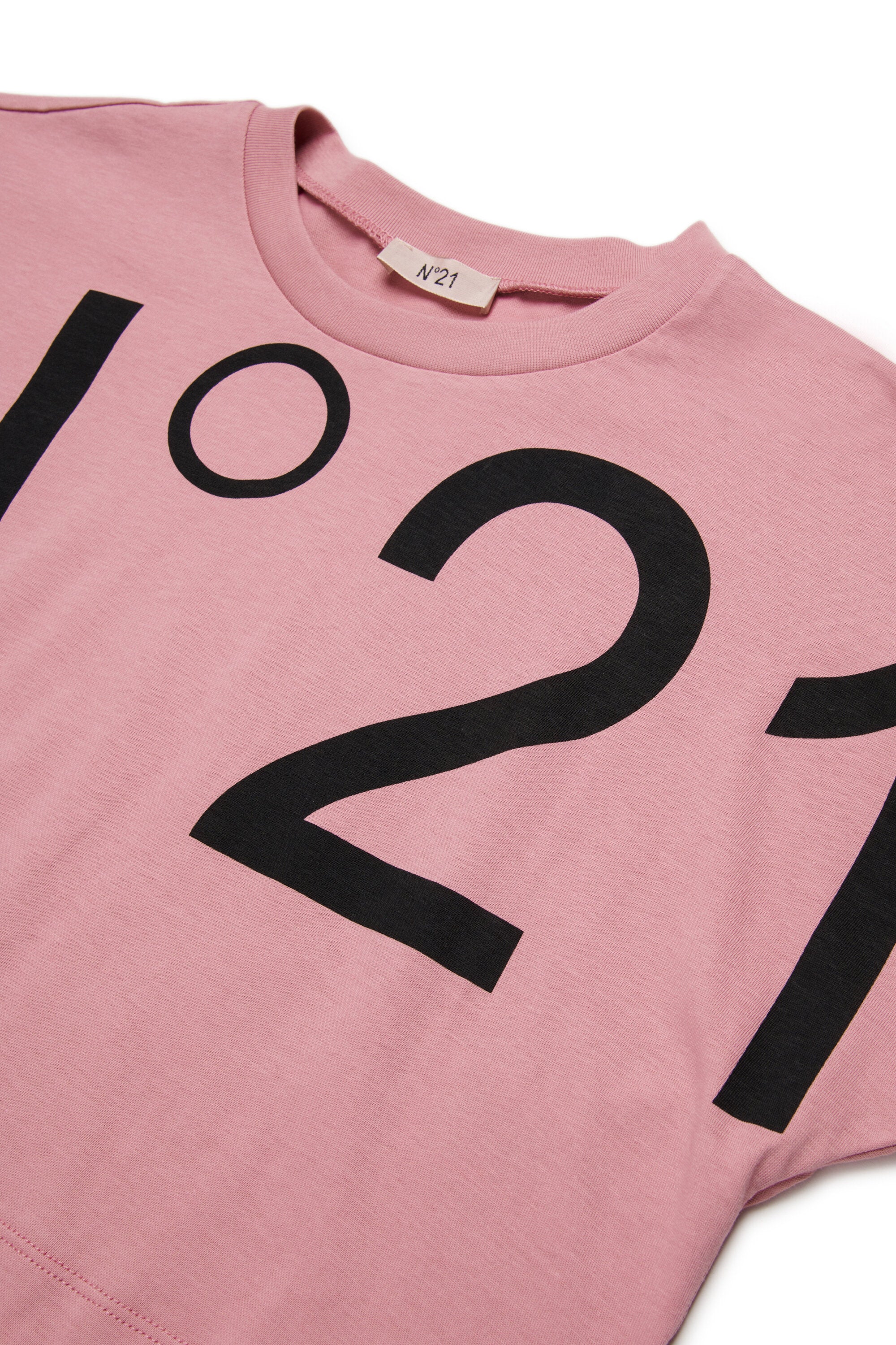 Camiseta con logo delantero maxi