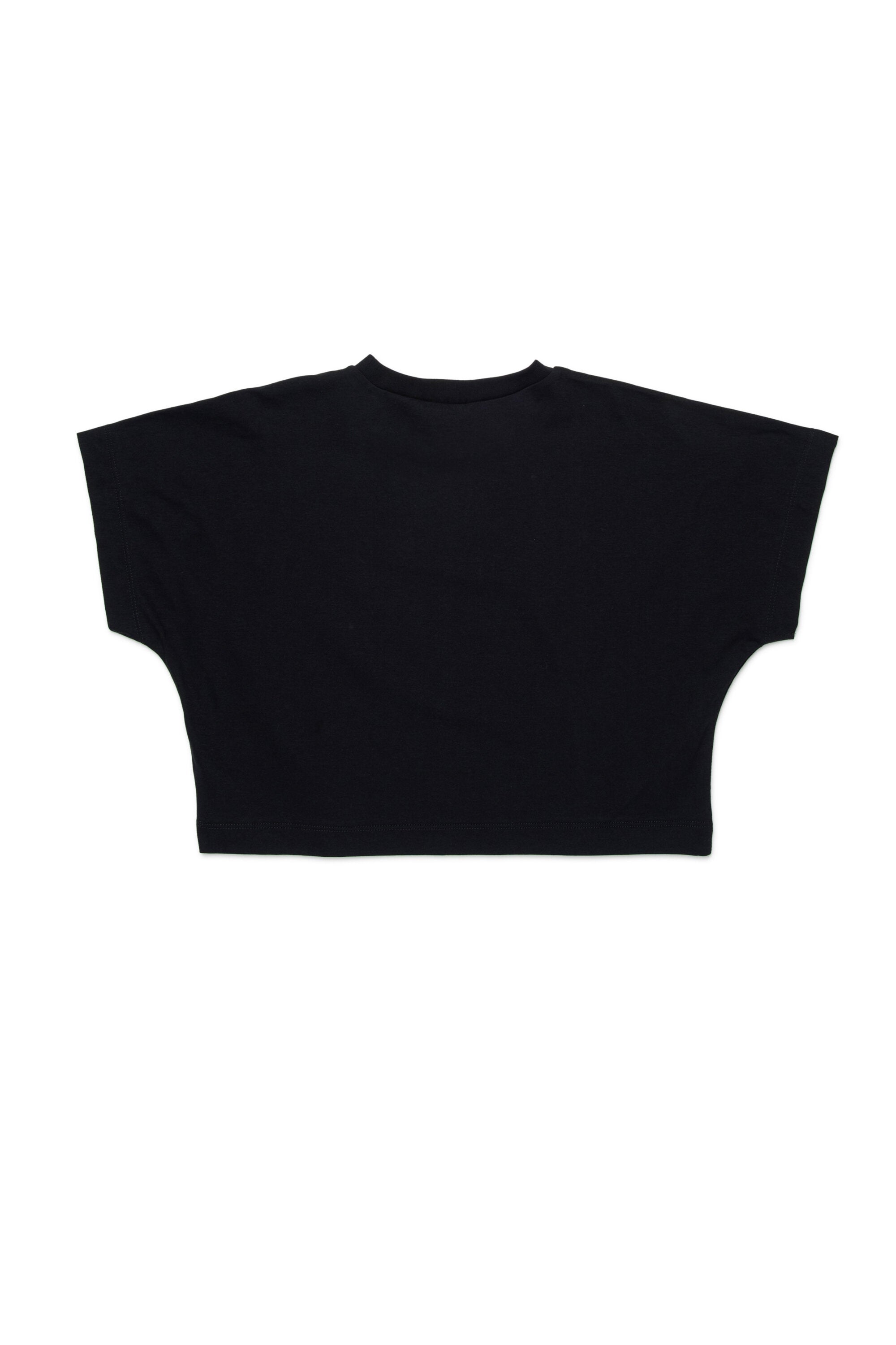 Camiseta con logo delantero maxi