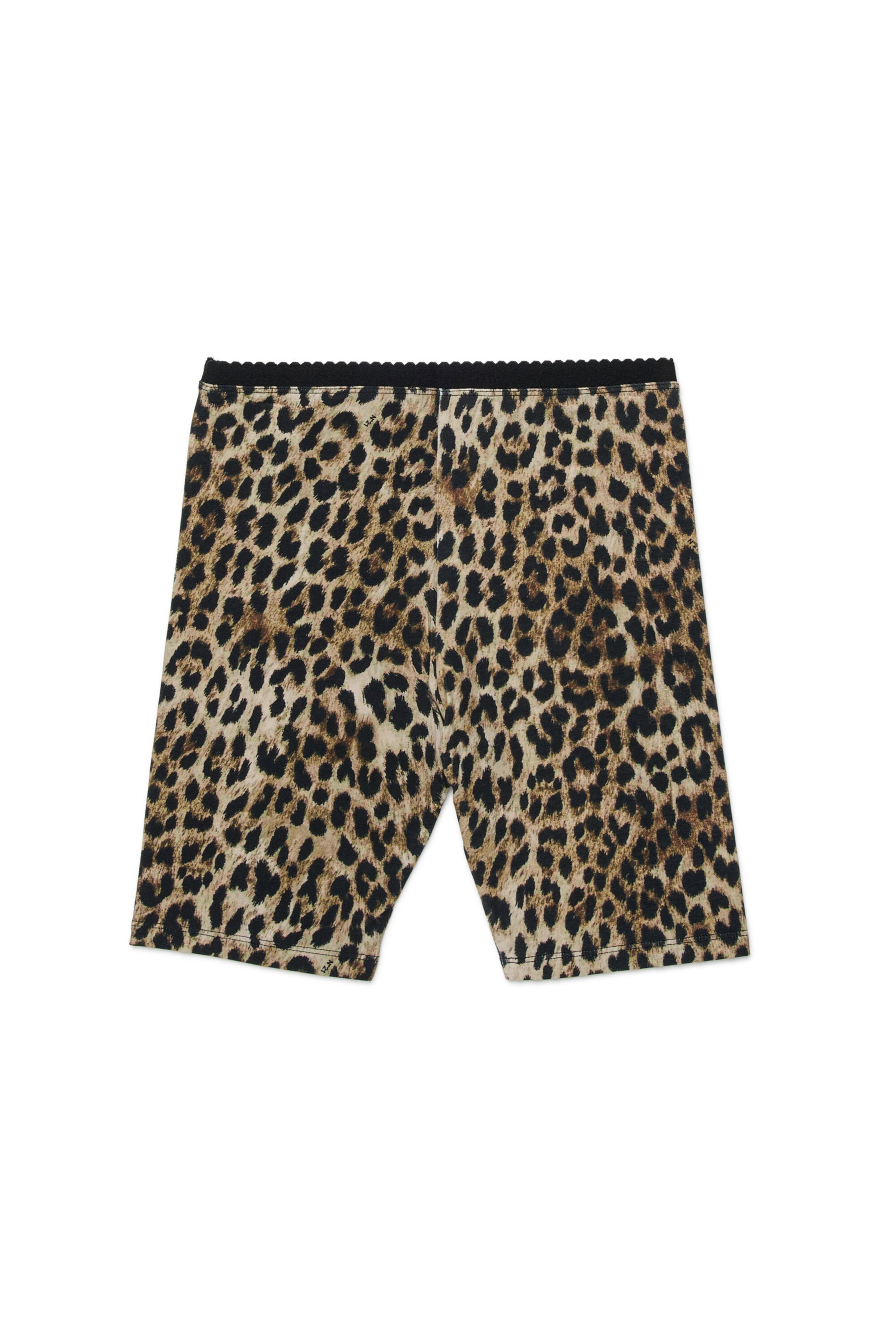 Shorts biker con logo