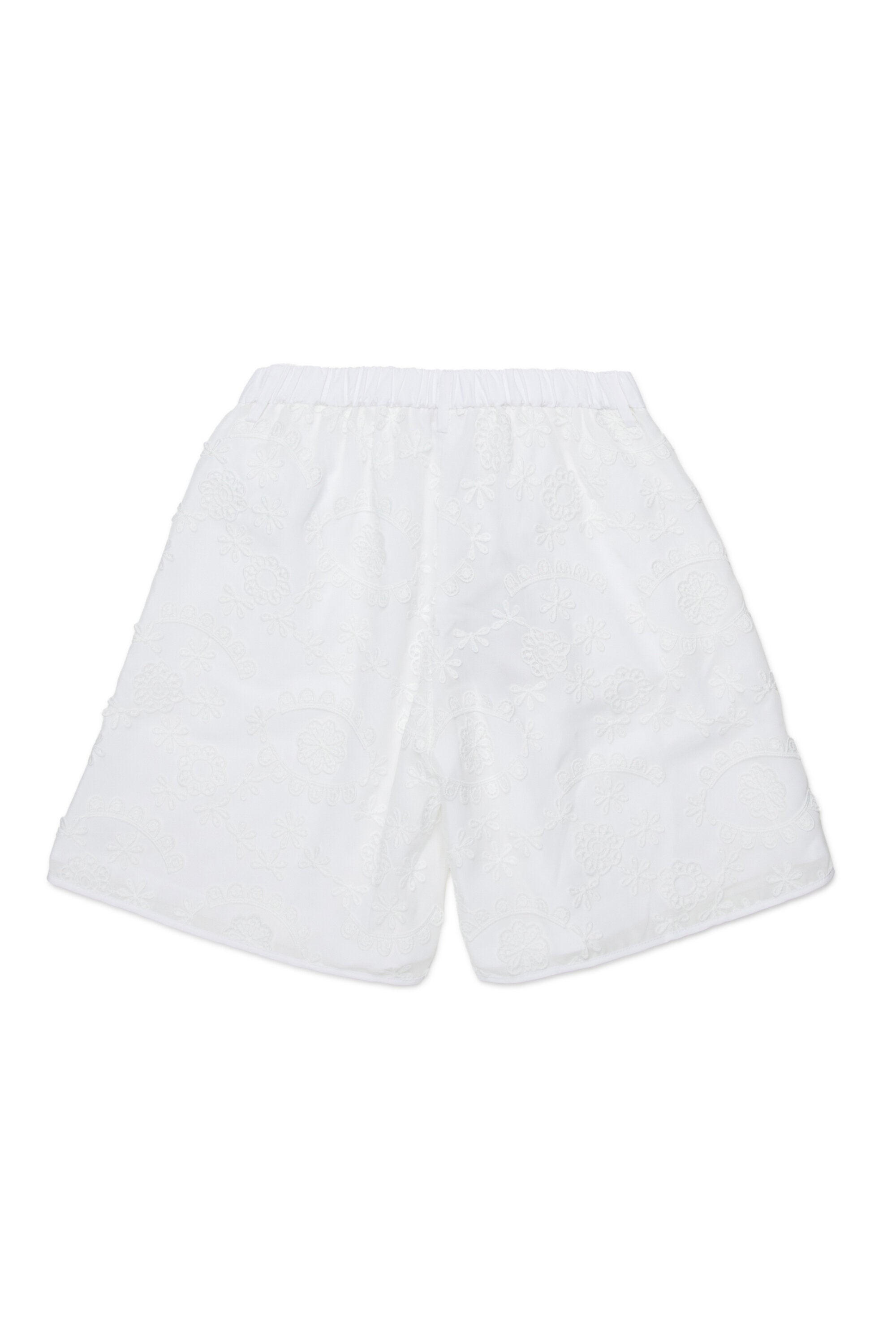 Embroidered logo shorts
