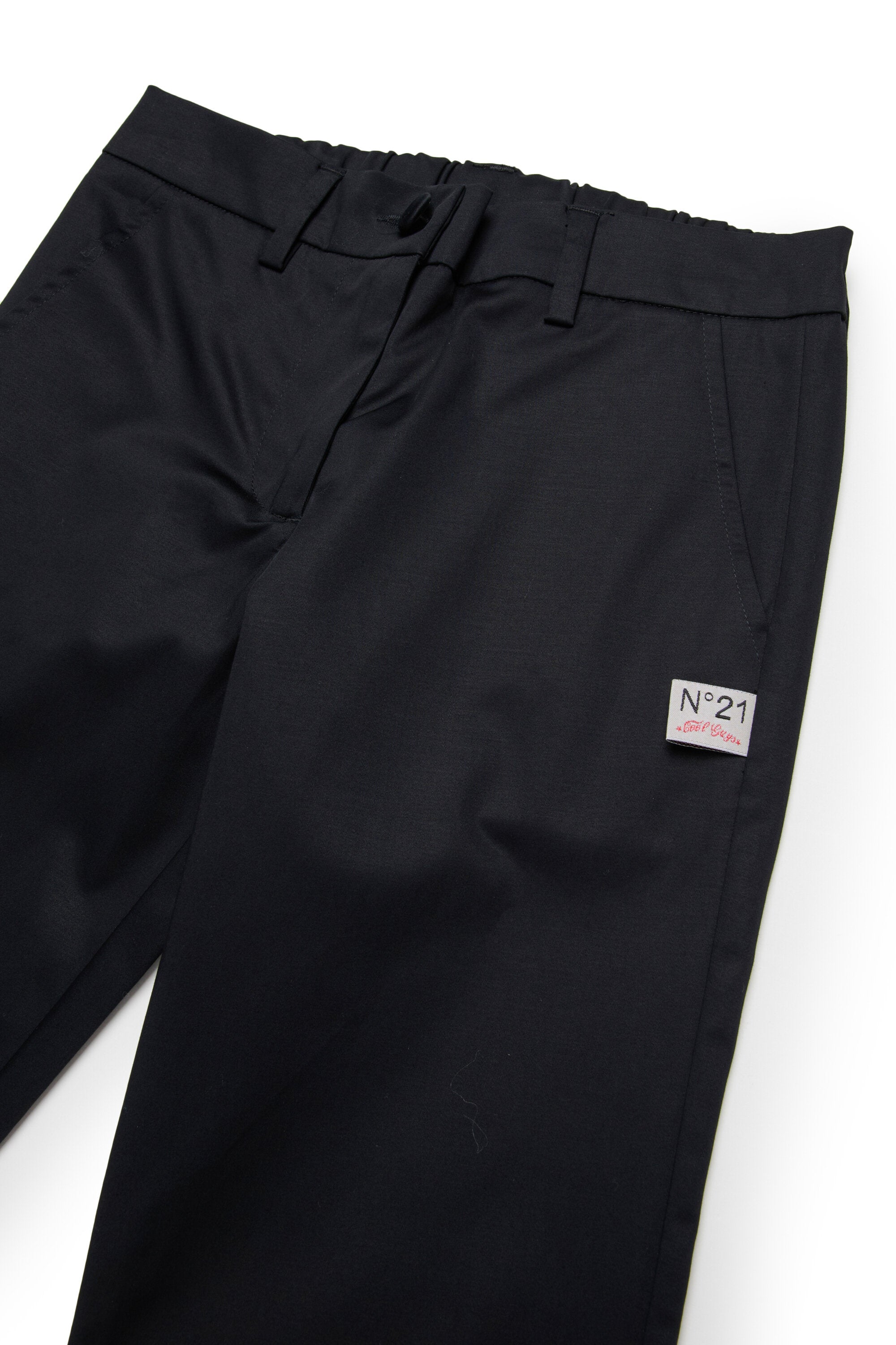 Pantalones formales con logo