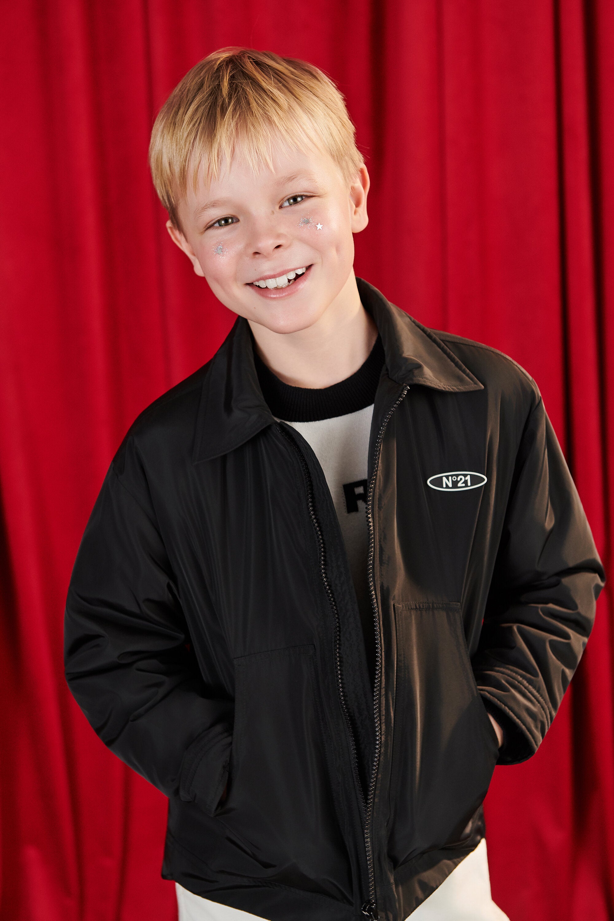 Lightweight padded jacket with logo