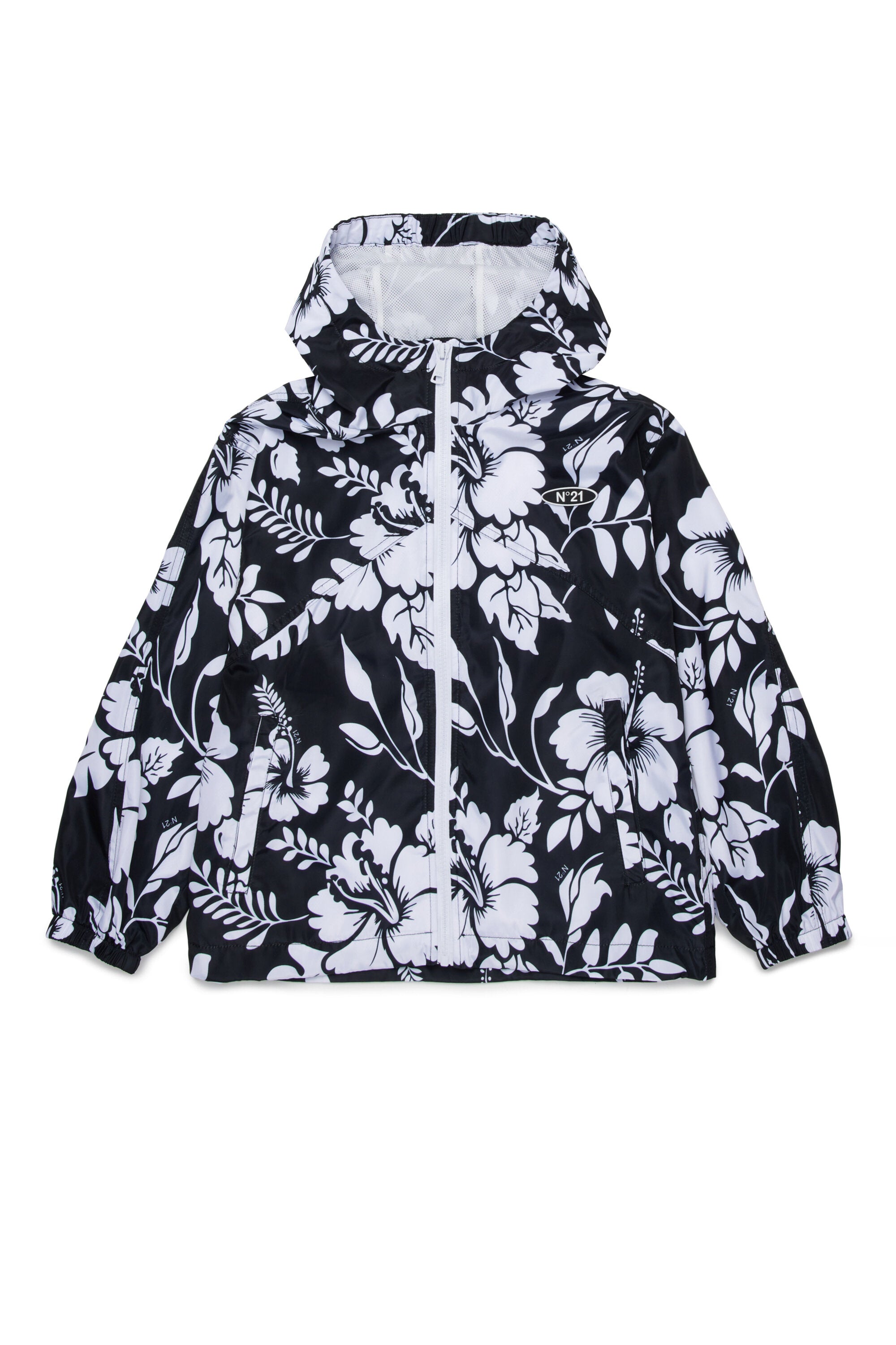 Windbreaker with logo