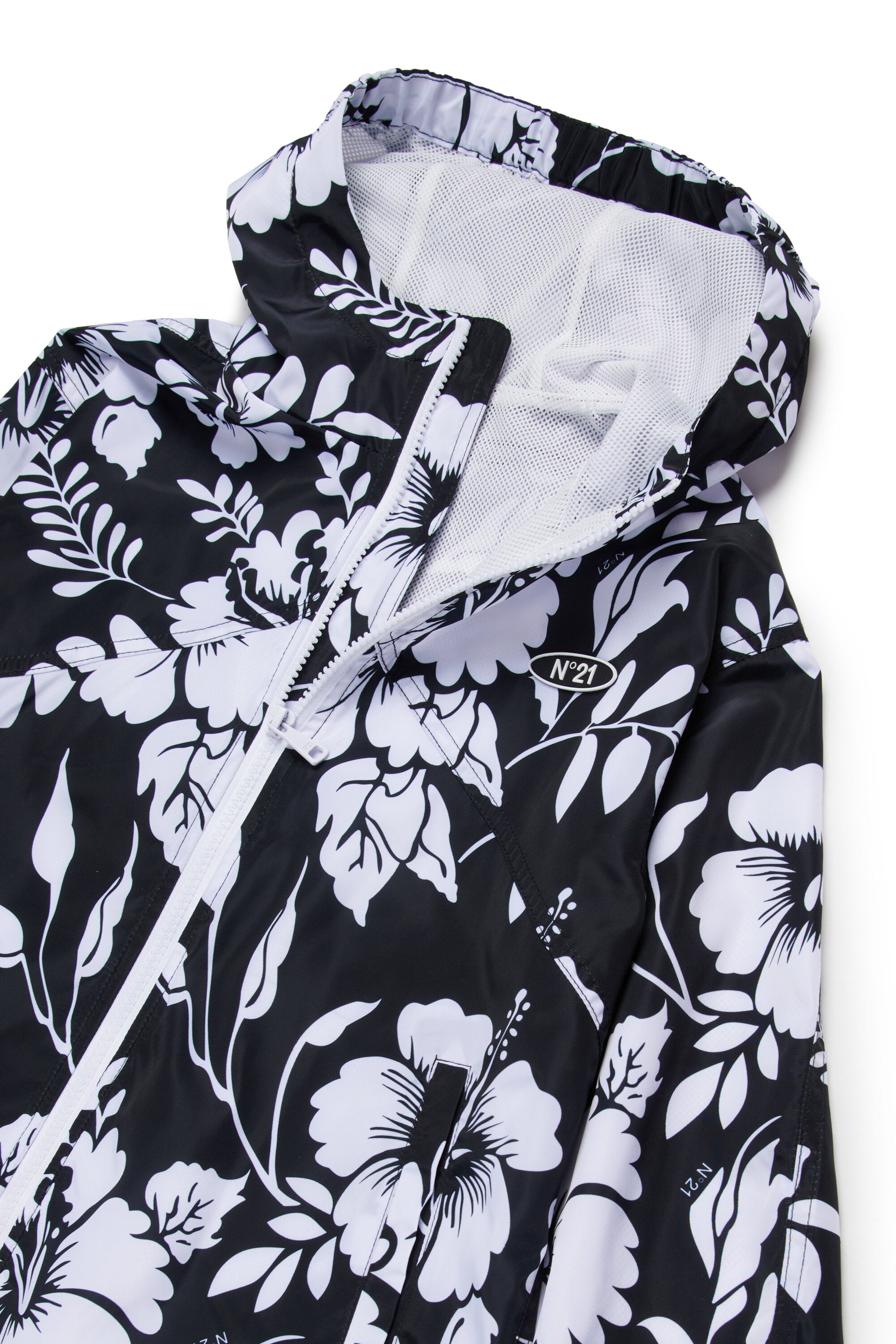 Windbreaker with logo