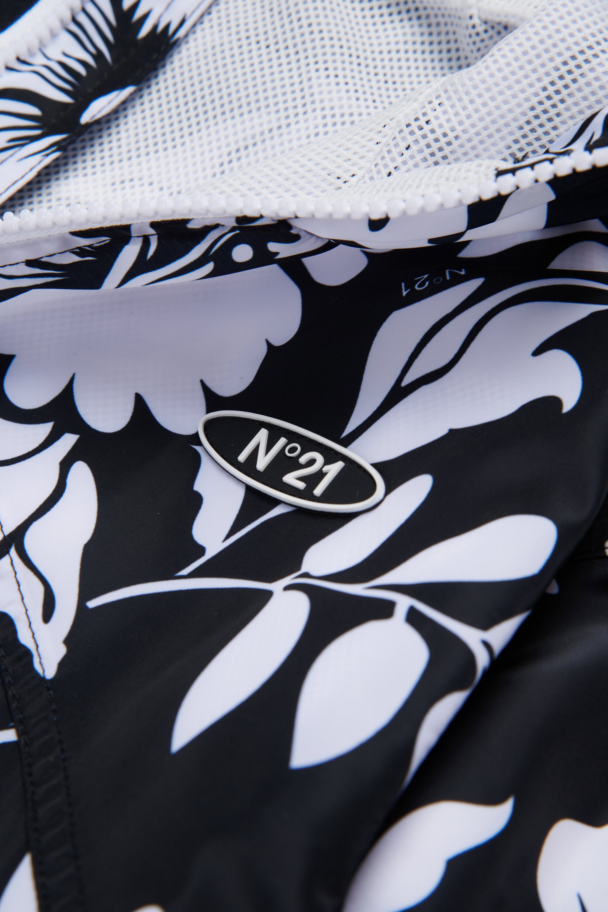 Windbreaker with logo