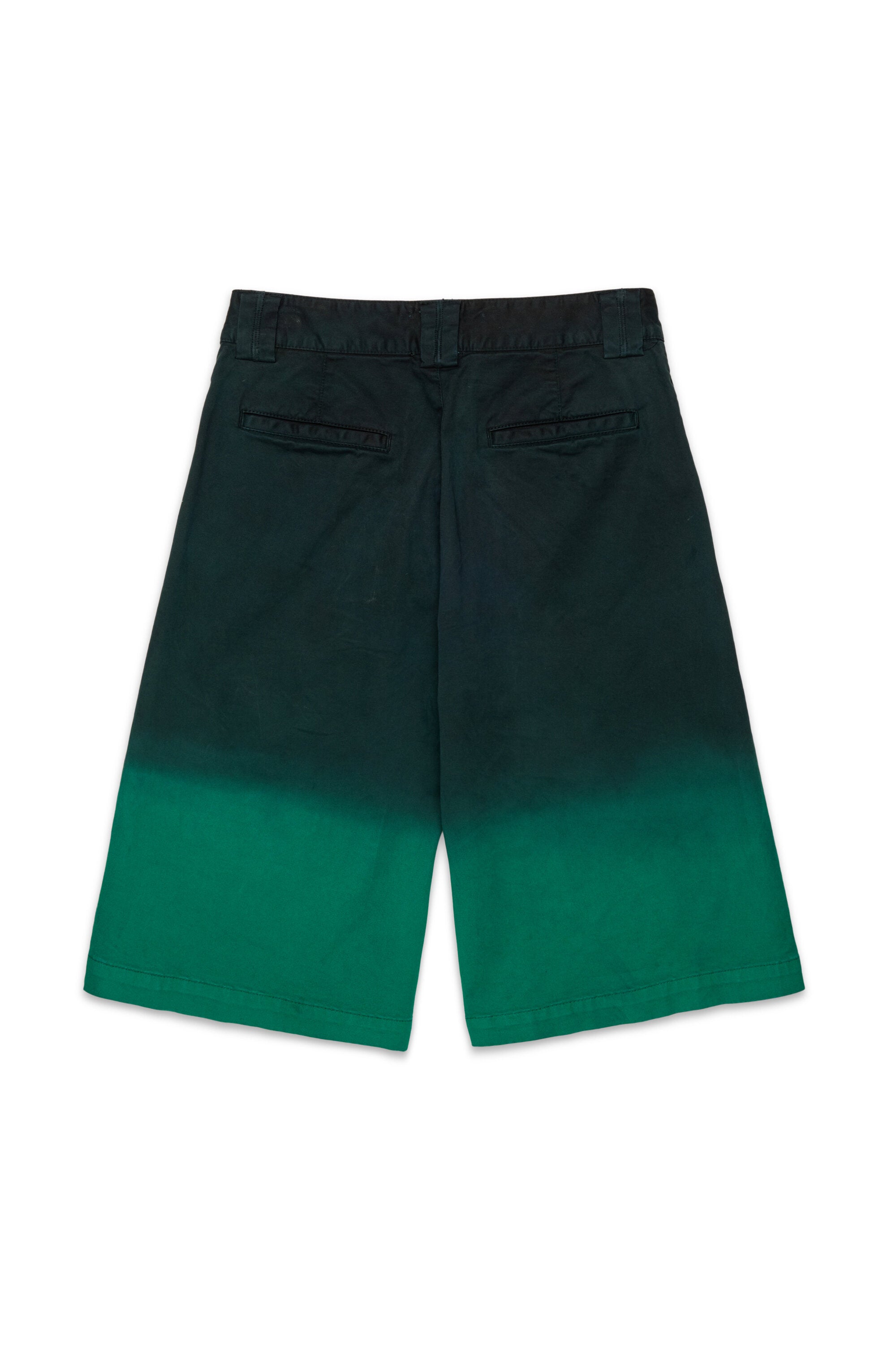 Gradient-effect shorts with logo