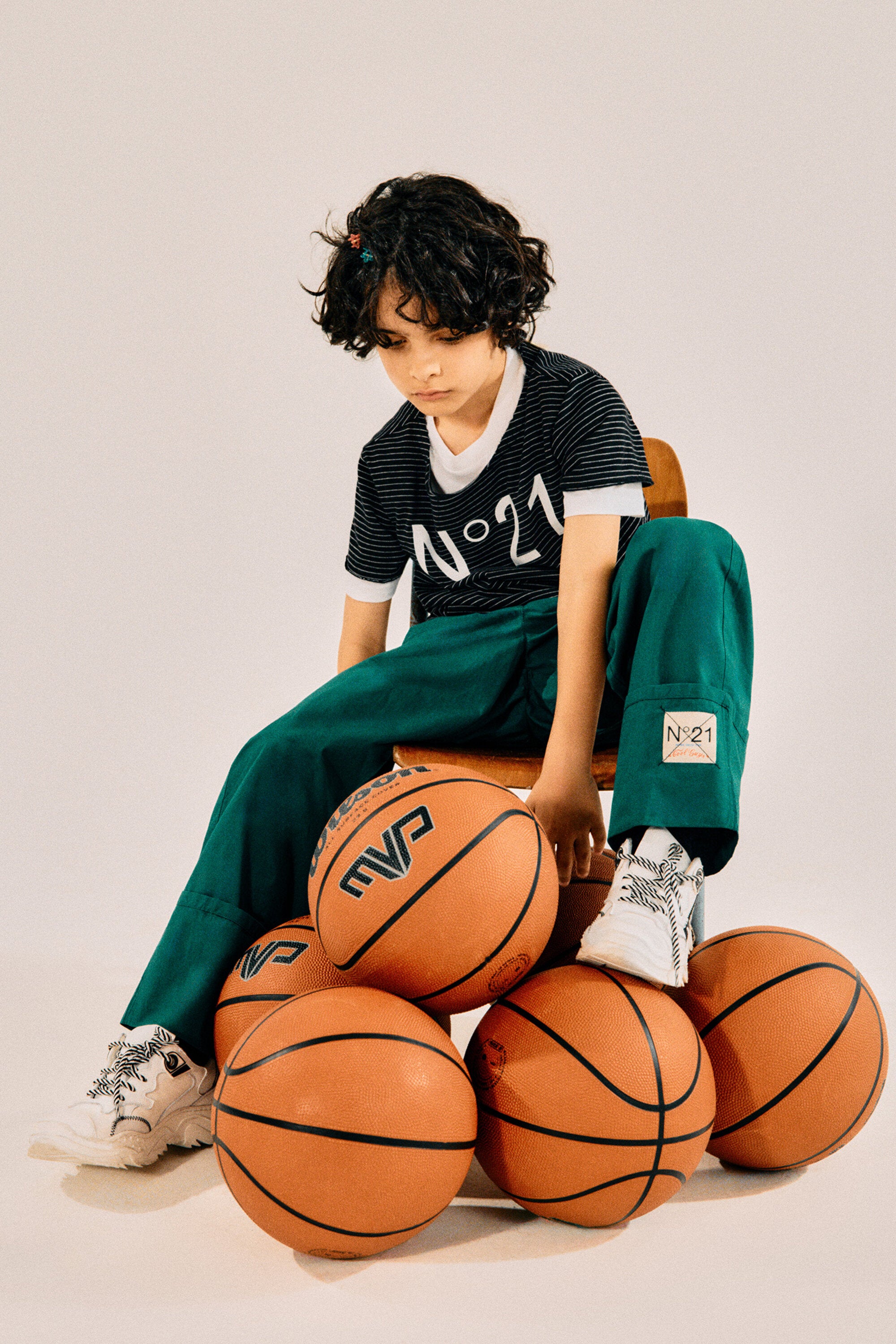 T-shirt with front logo