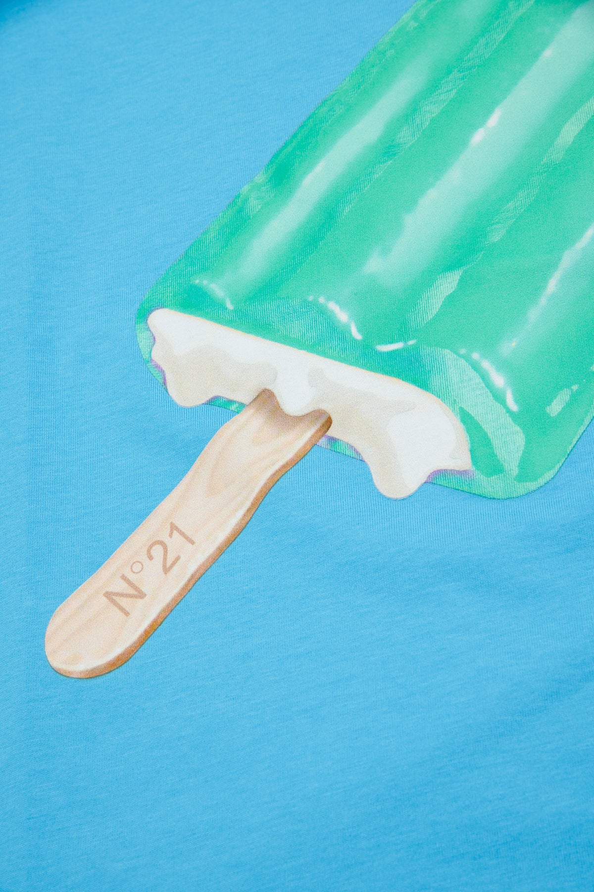 Camiseta con estampado de polo de hielo