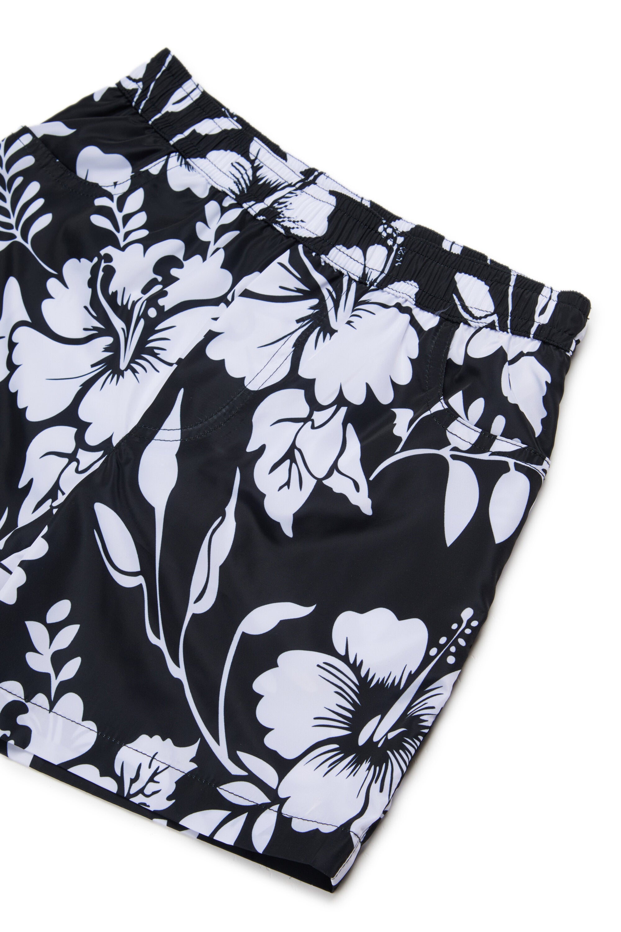 Bañador tipo bóxer con estampado floral