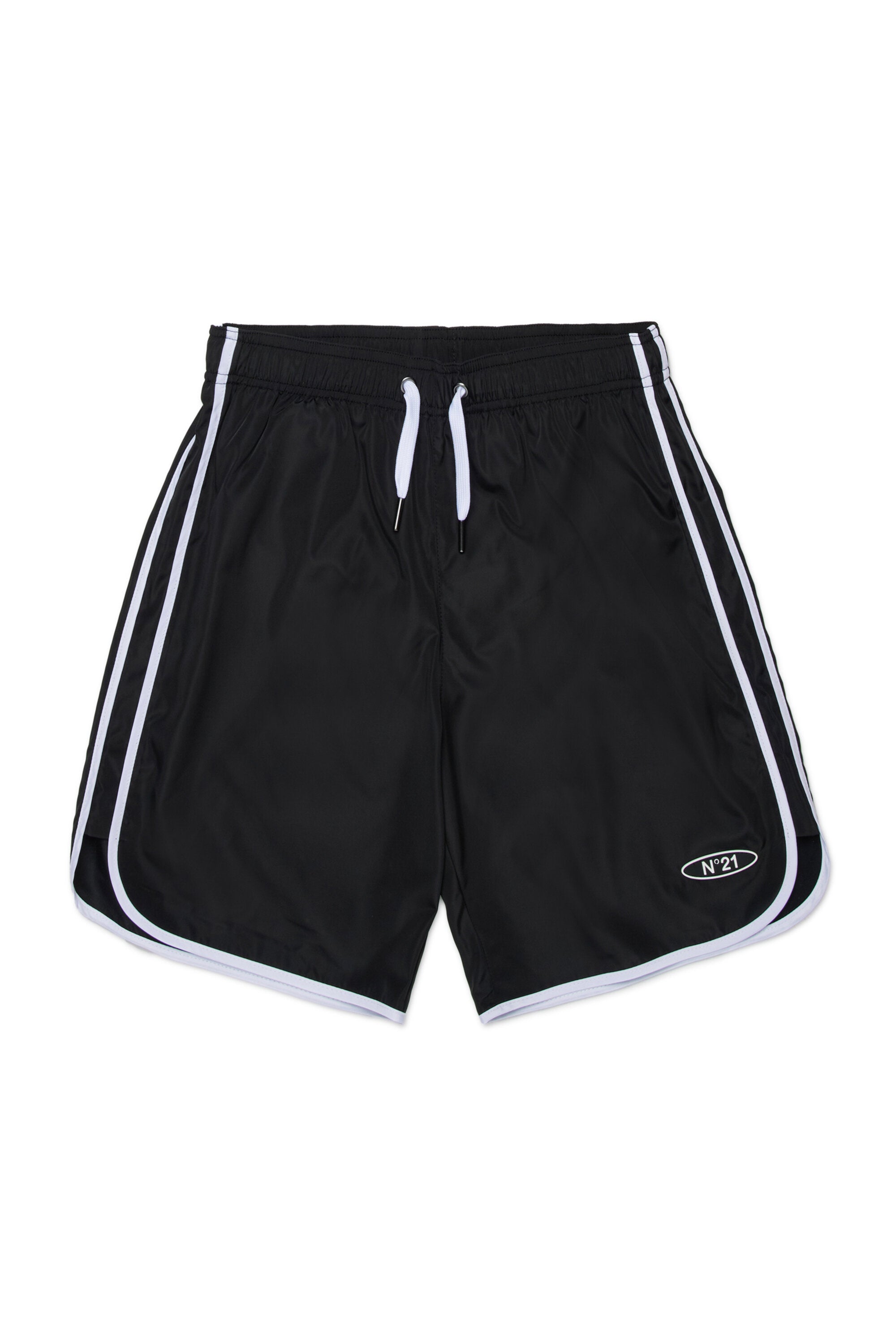 Bañador tipo bóxer con logo