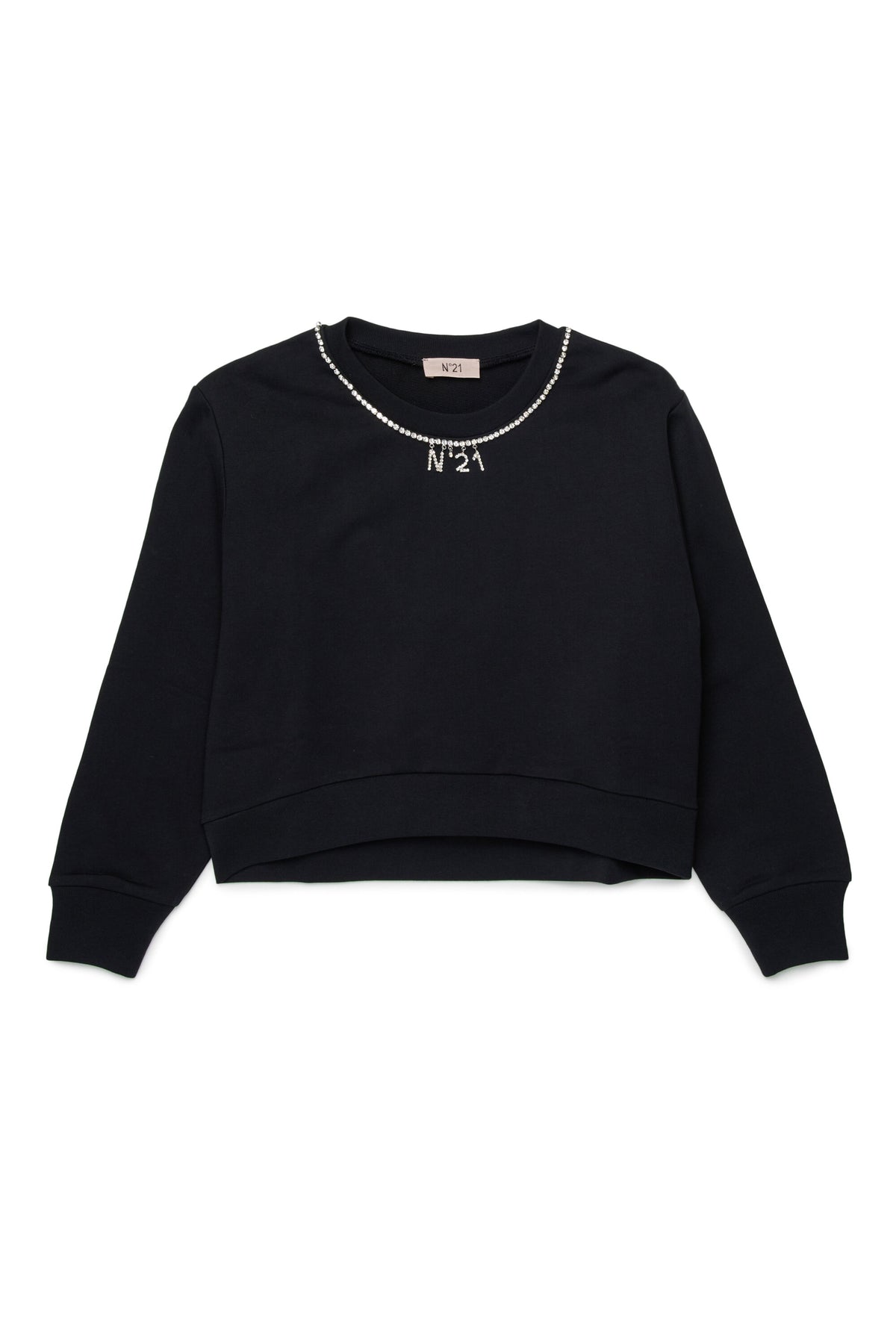 Sudadera de cuello redondo con logo