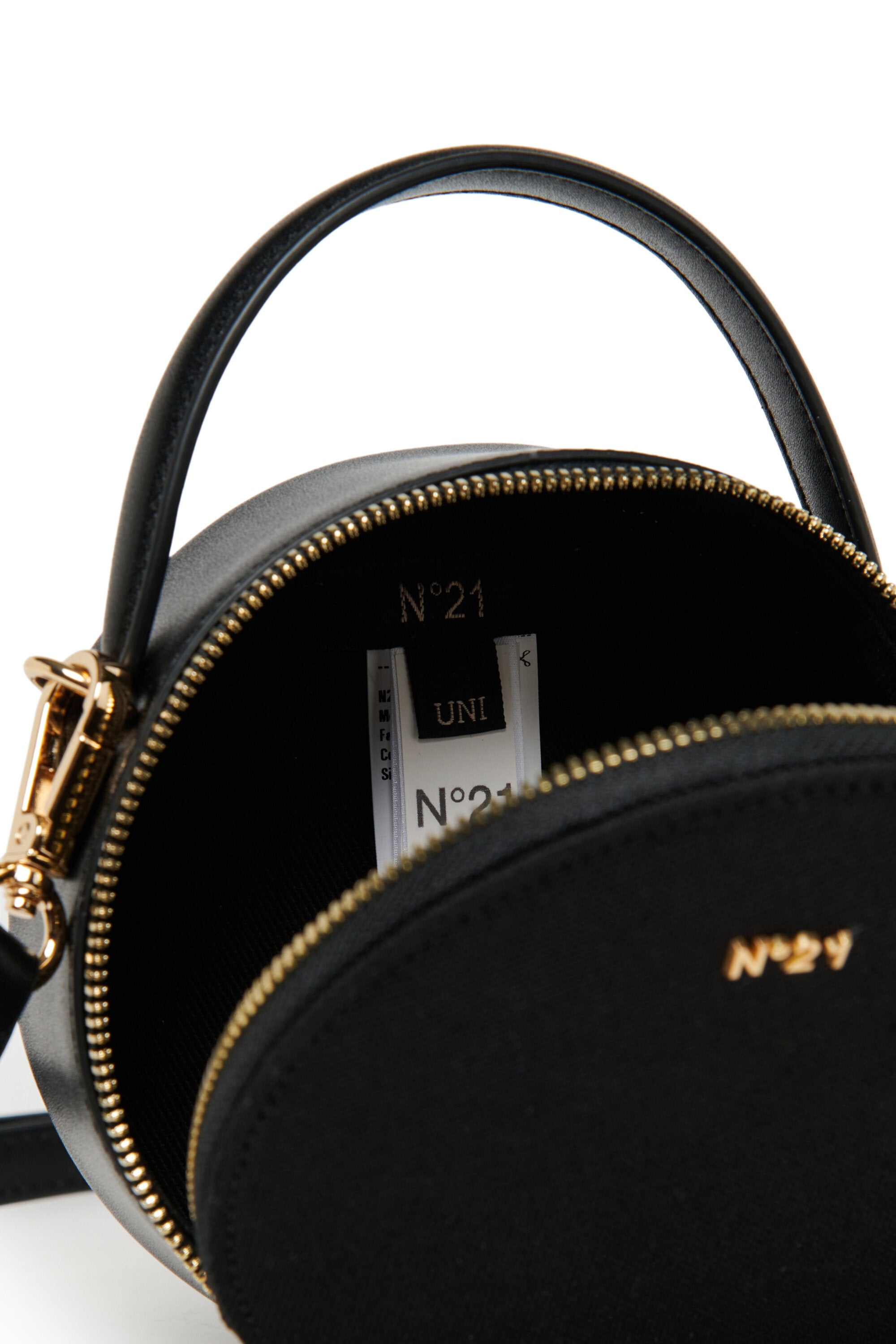 Shoulder bag with front logo