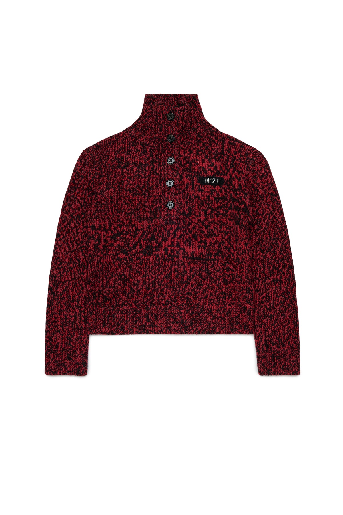 Jersey de mezcla de lana con logo