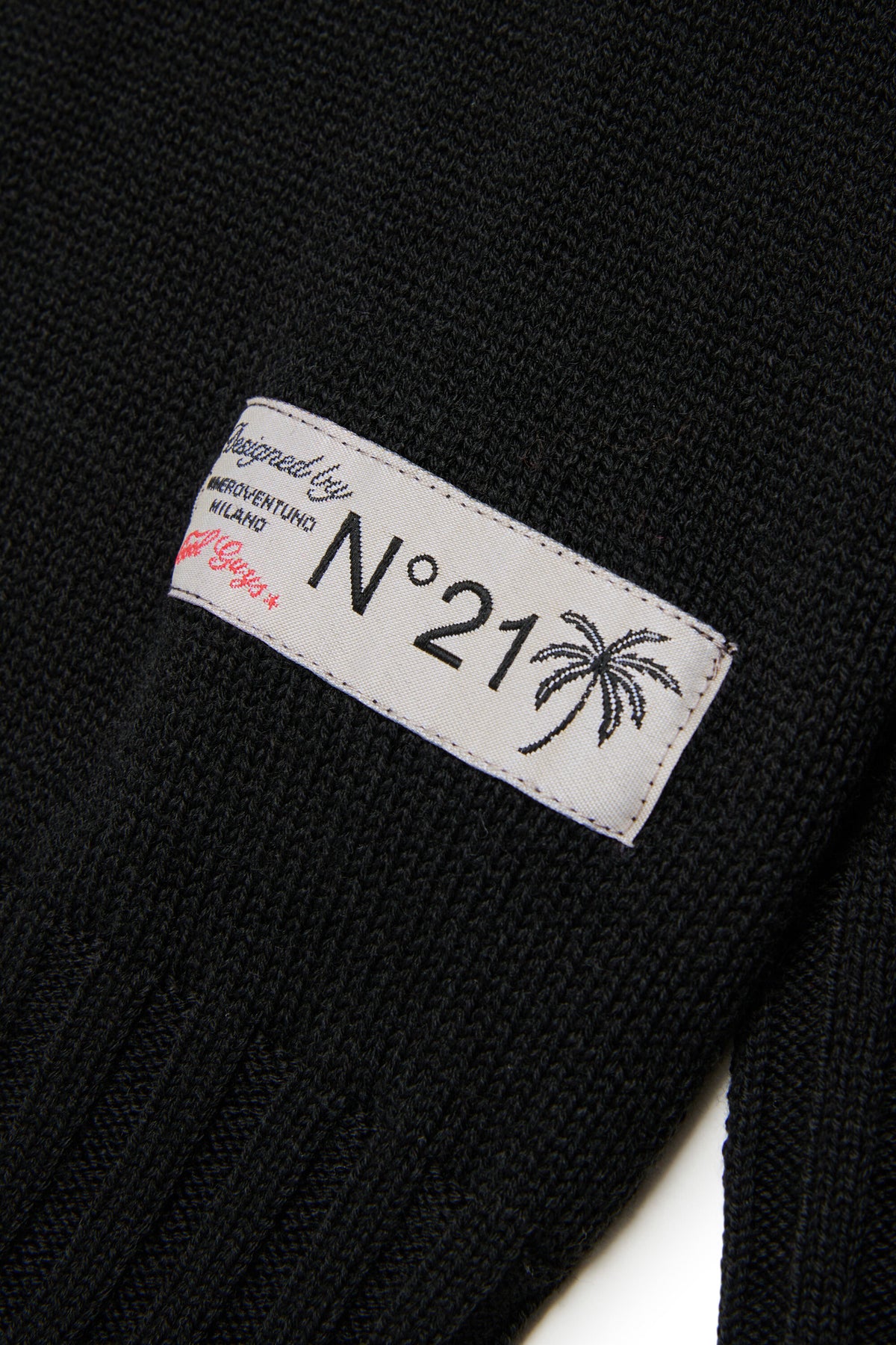 Jersey de cuello redondo con logo