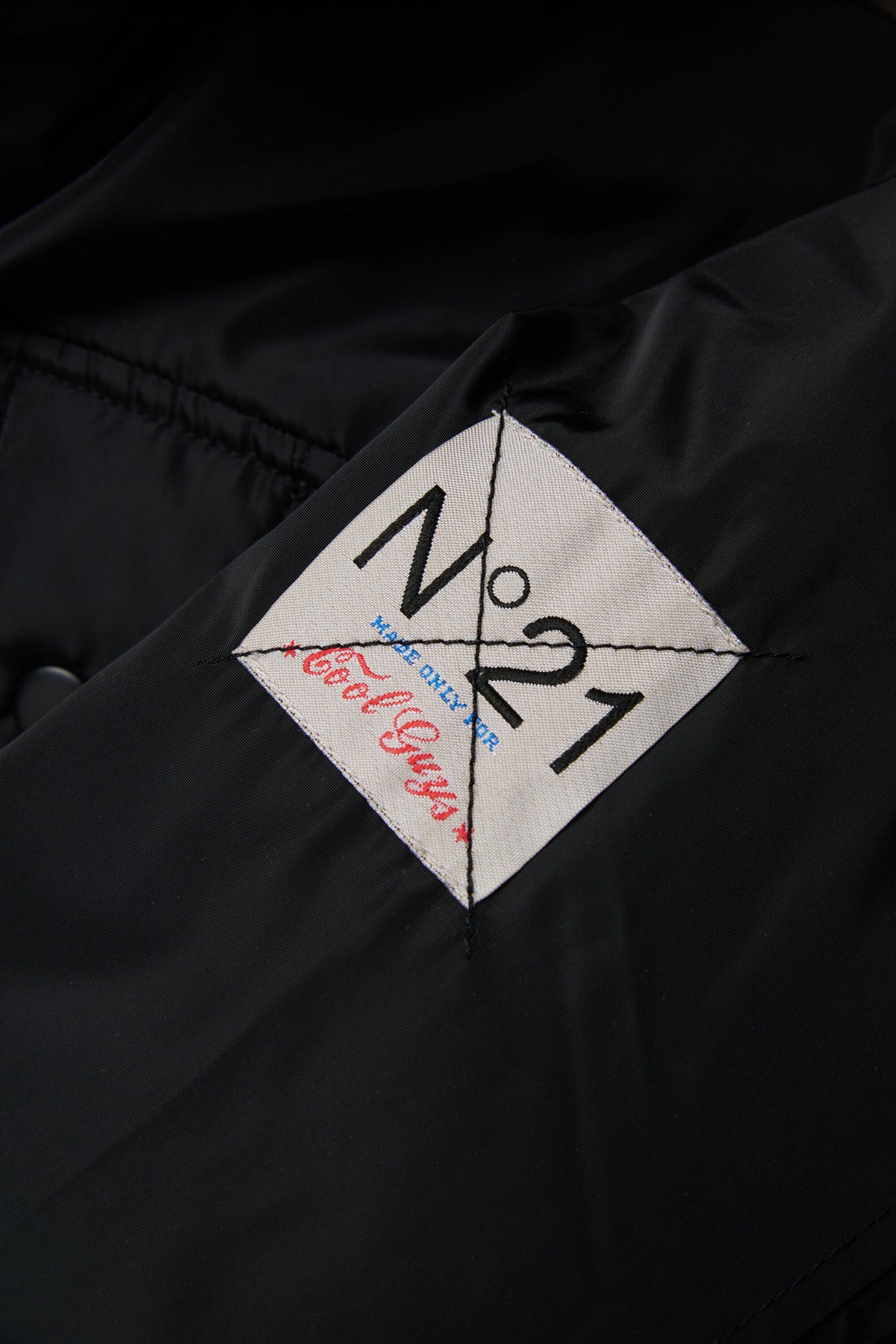 Chaqueta acolchada con logo