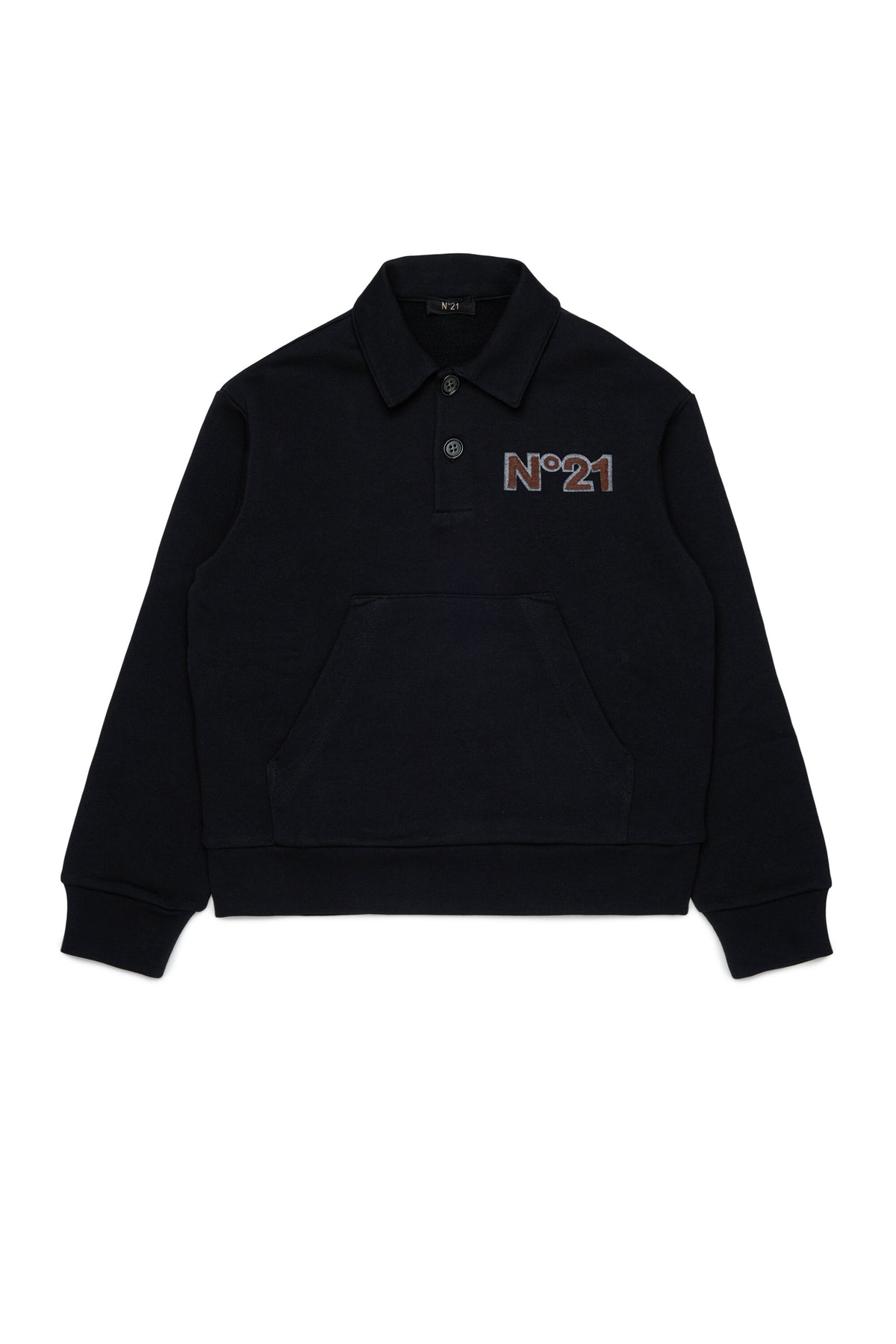 Sudadera con cuello y logo
