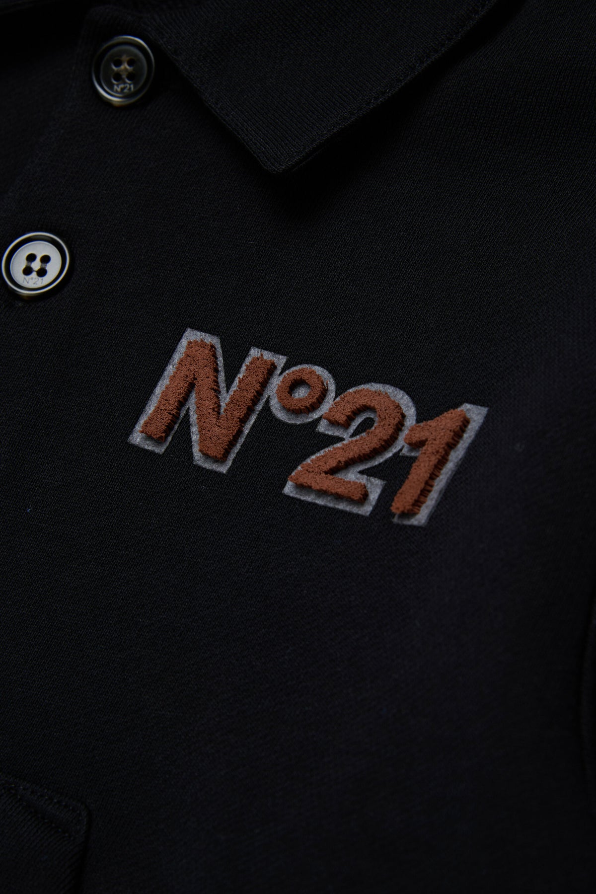 Sudadera con cuello y logo