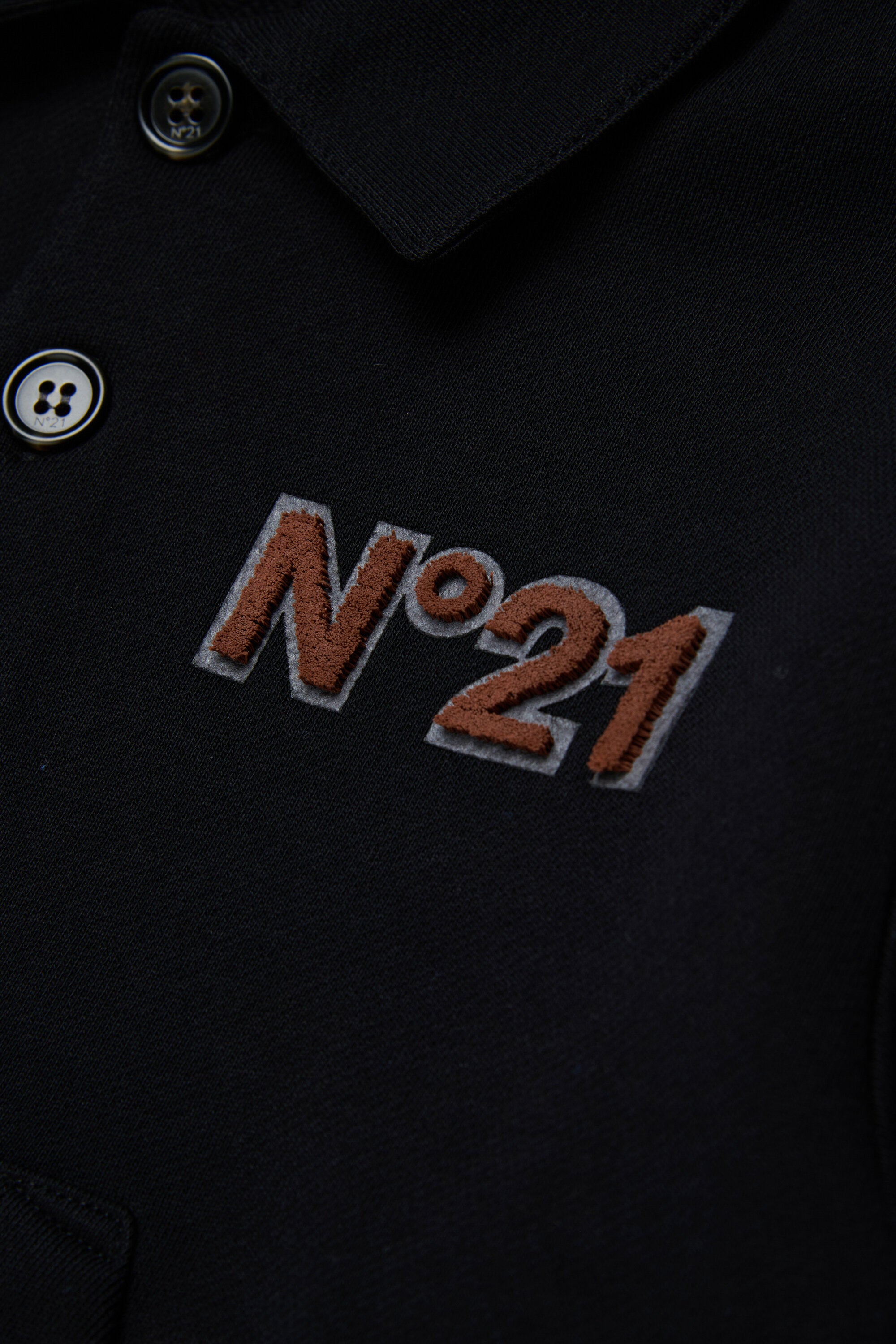 Sudadera con cuello y logo