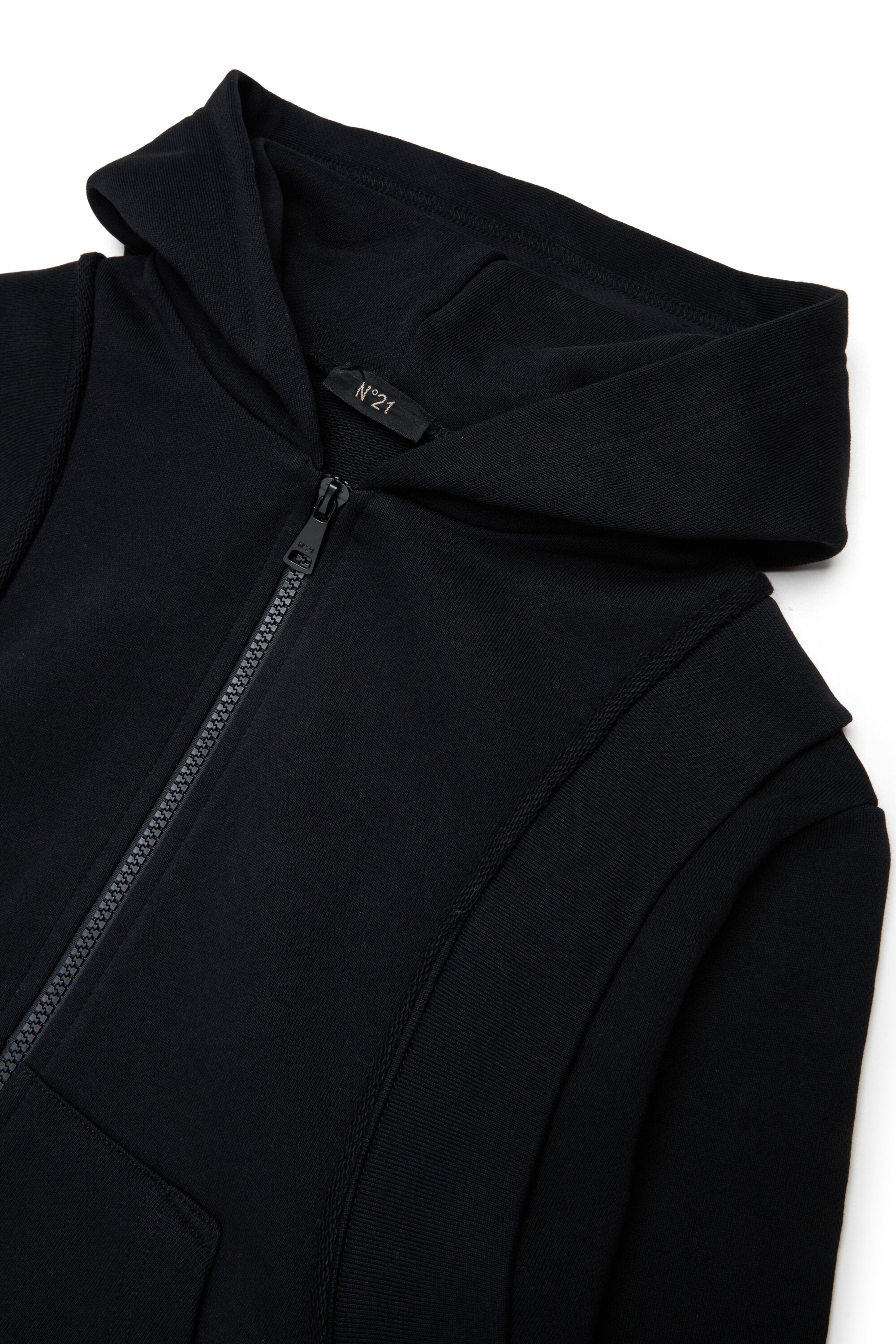 Sudadera con cremallera y logo