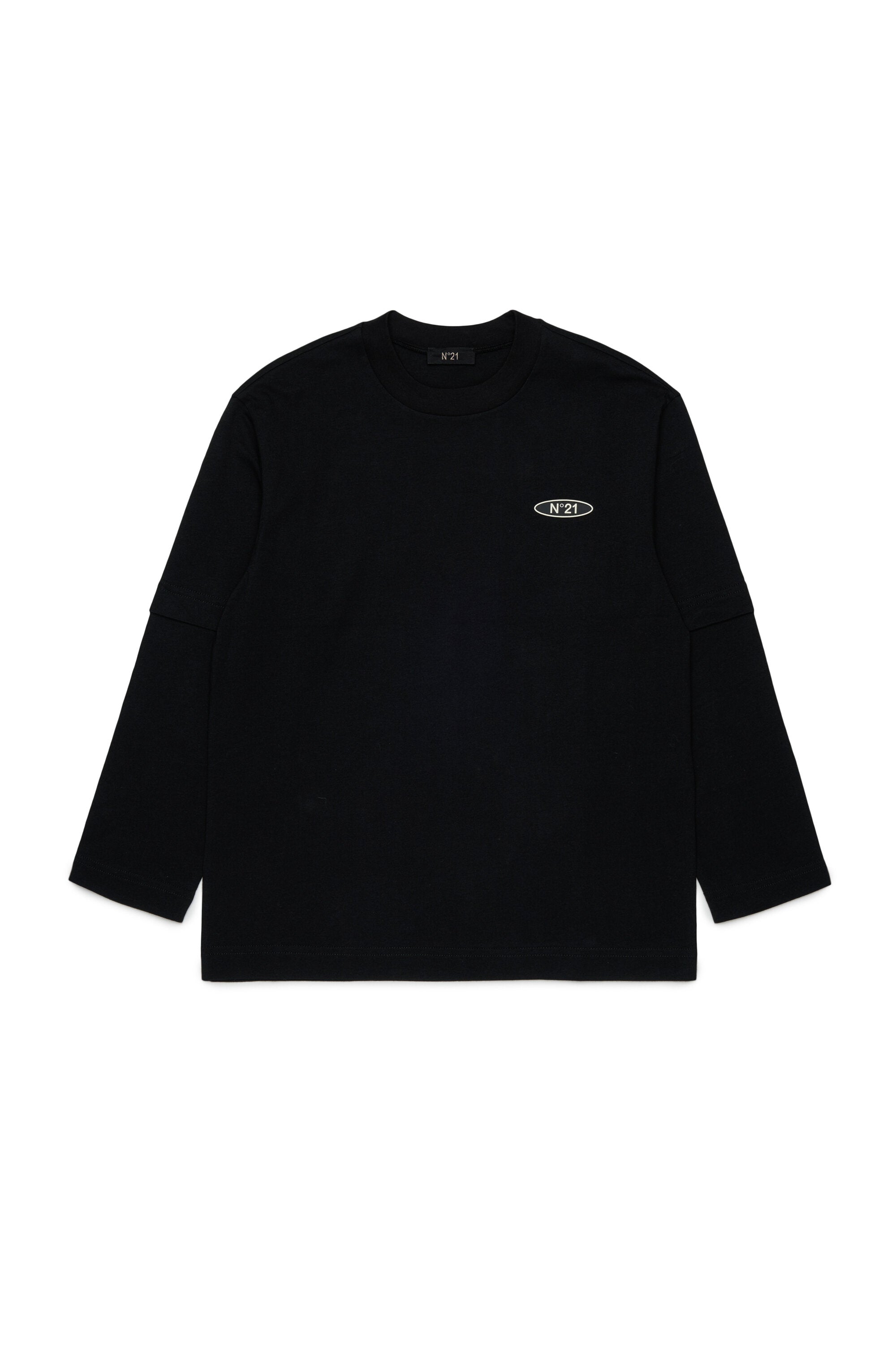 Long-sleeve T-shirt with logo