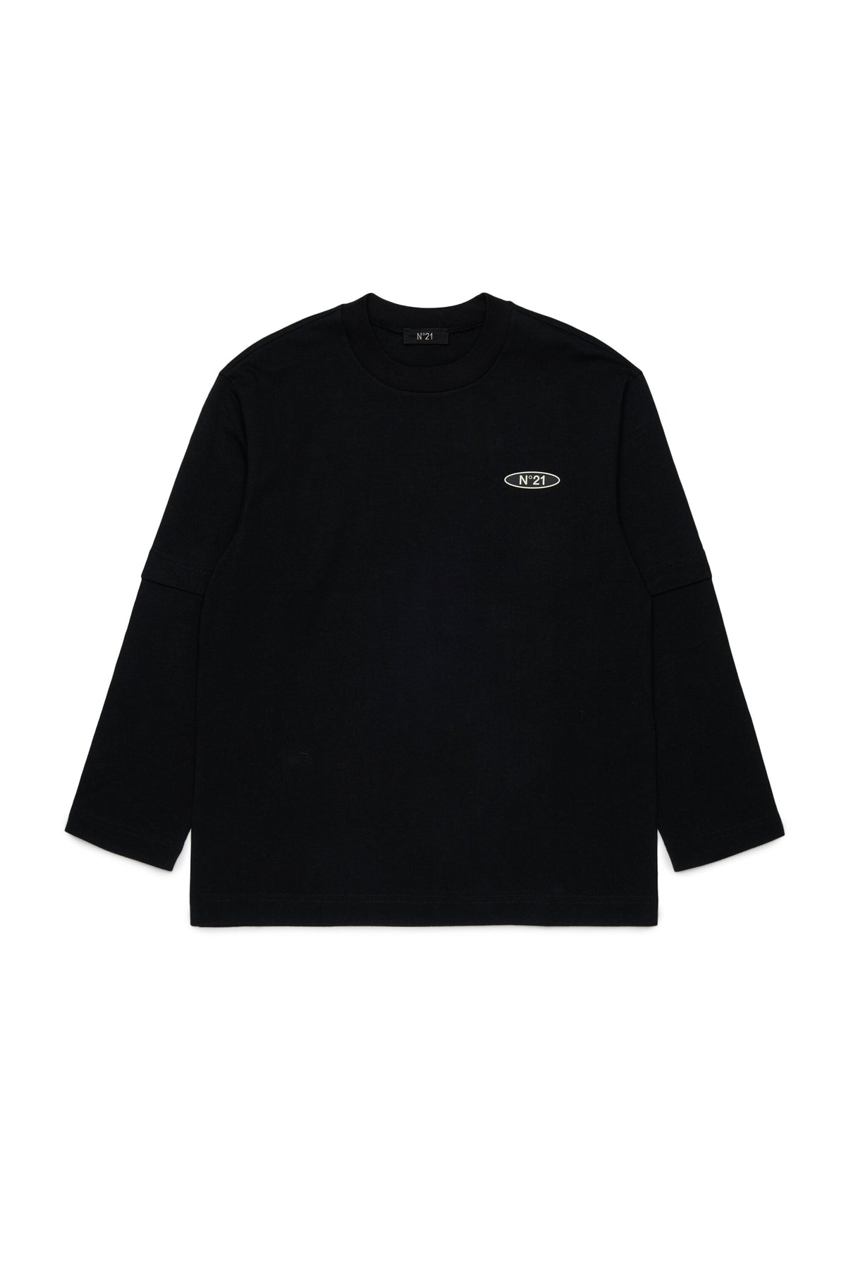 Camiseta de manga larga con logo